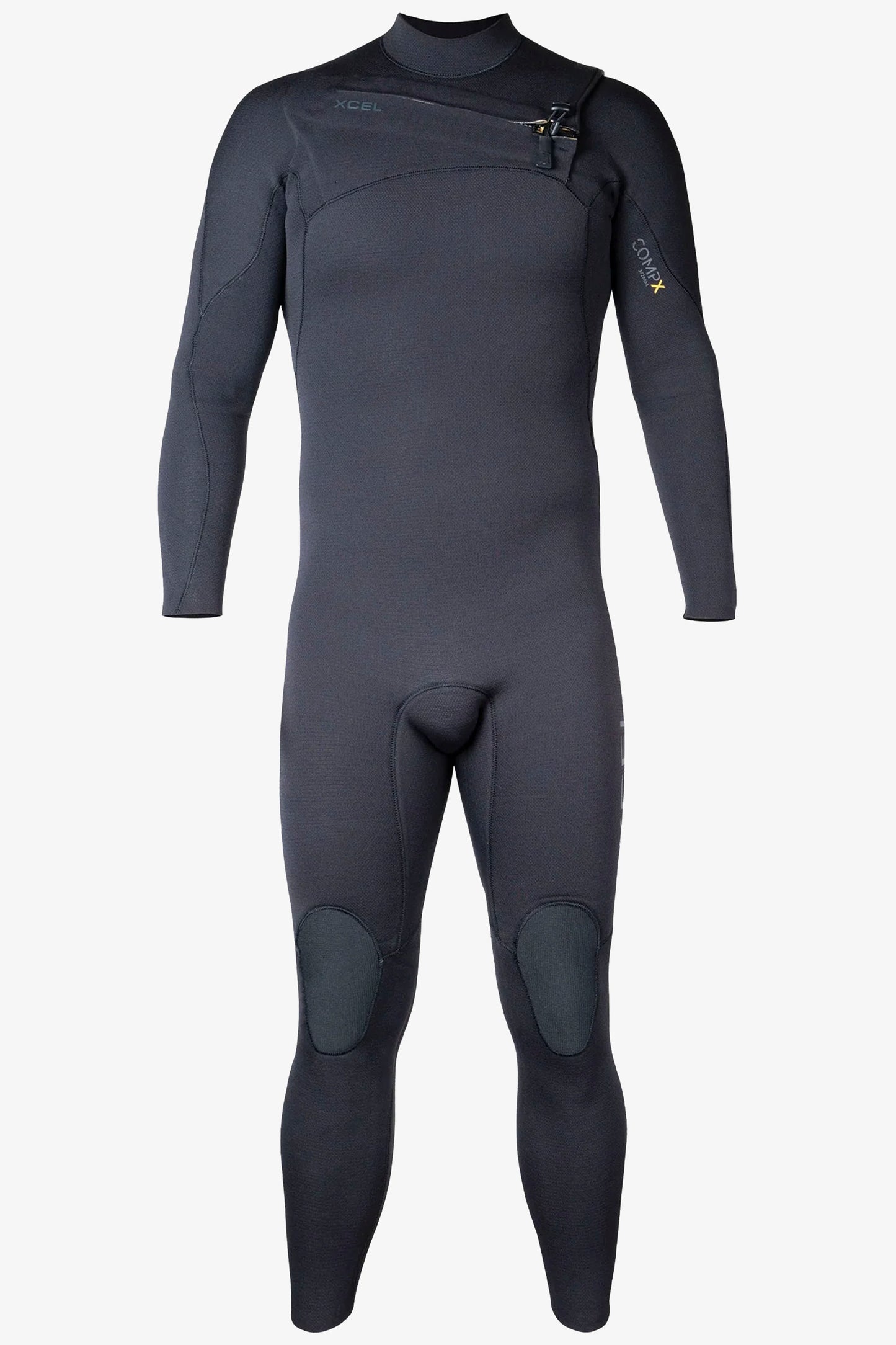 Pukas Surf Shop Man Wetsuit Xcel Compx 4/3mm Chest Zip Black
