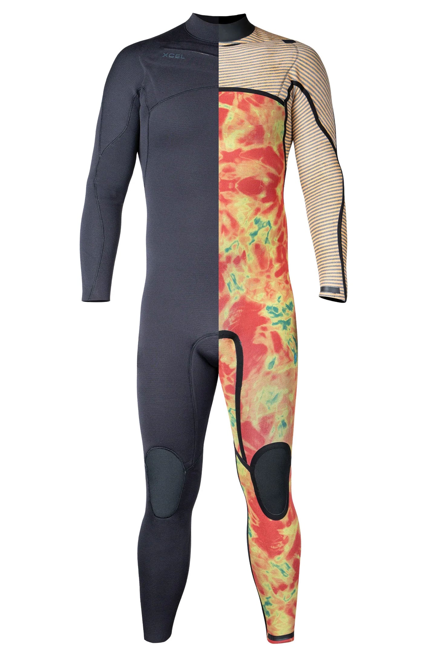Pukas Surf Shop Man Wetsuit Xcel Compx 4/3mm Chest Zip Black