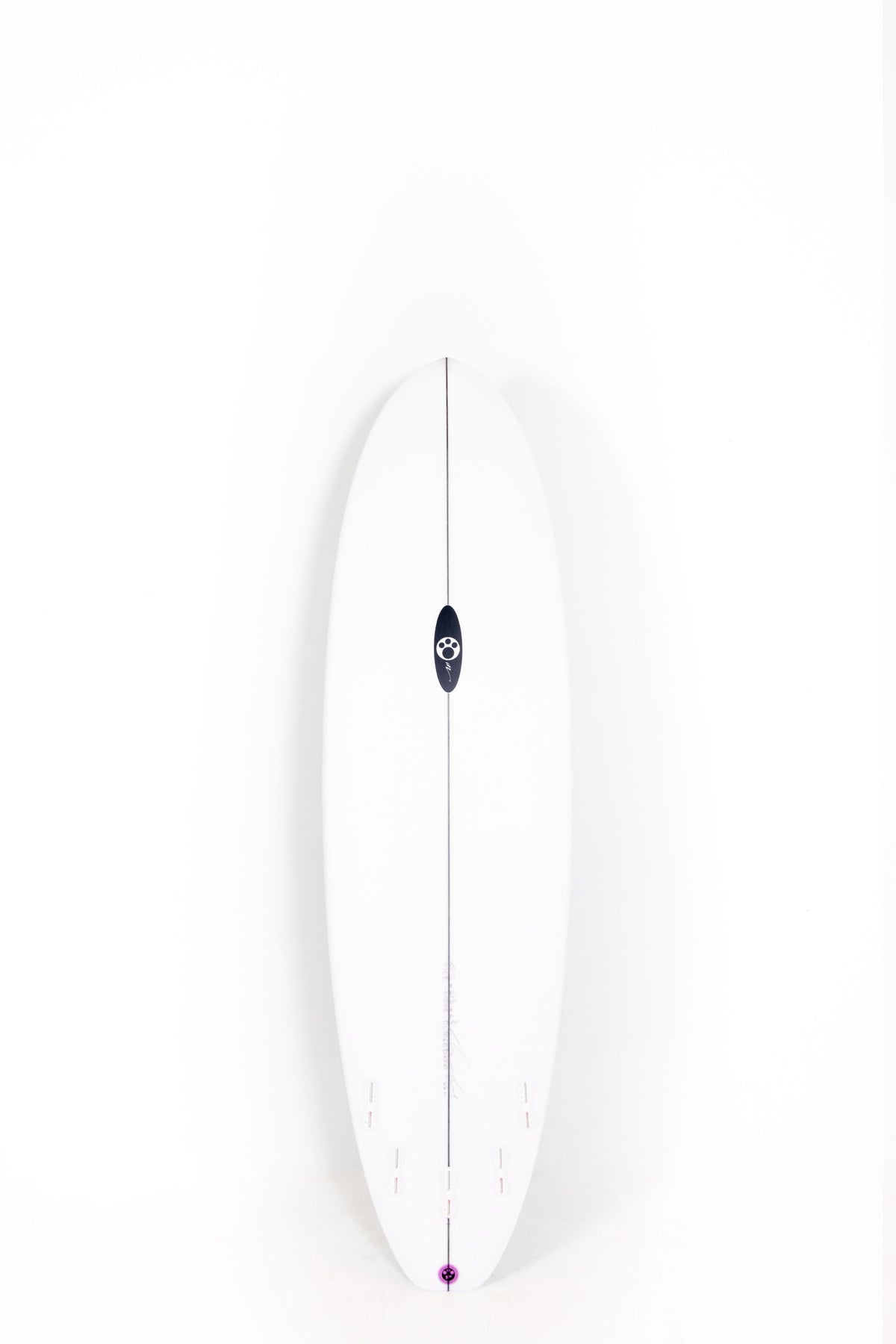 Blue Maurice Cole Surfboard Red Dingo size 6'9" on a white background by Pukas Surf Shop - 2