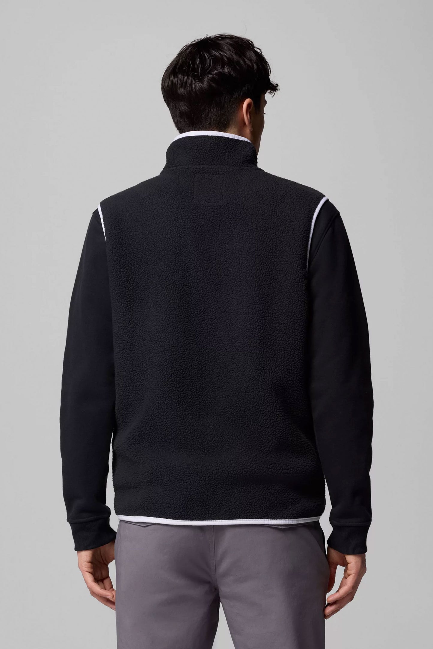Pukas Surf Shop Columbia men’s fleece vest in black