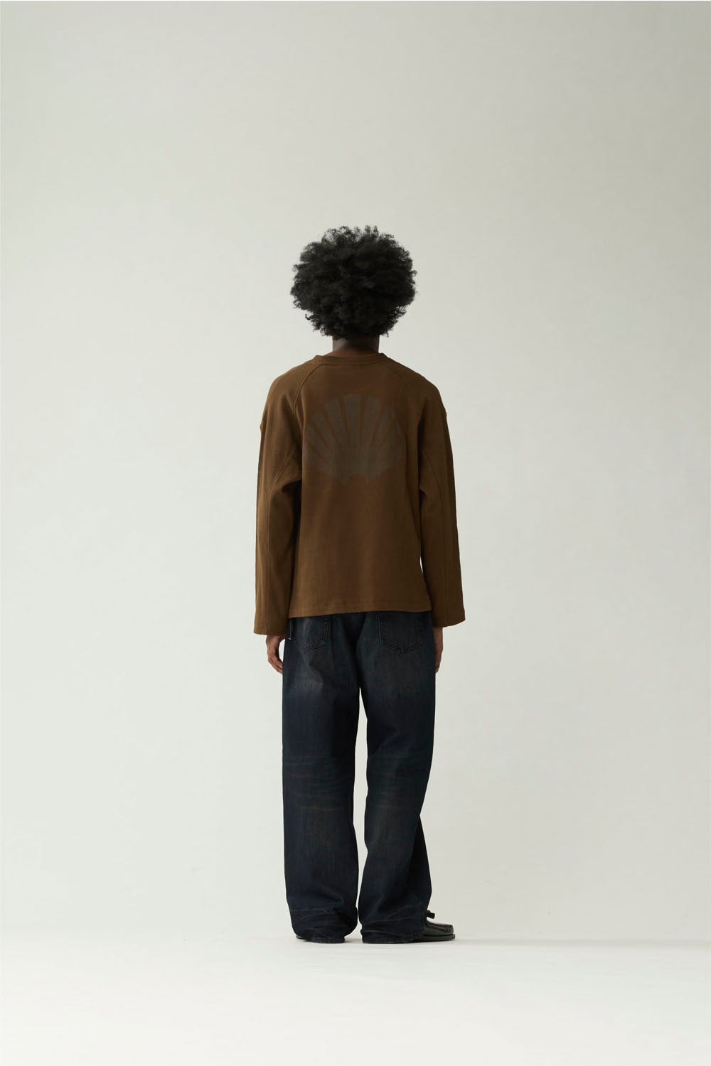 NEW AMSTERDAM Longsleeve Waffle Tee Brown | Shop at PUKAS SURF SHOP