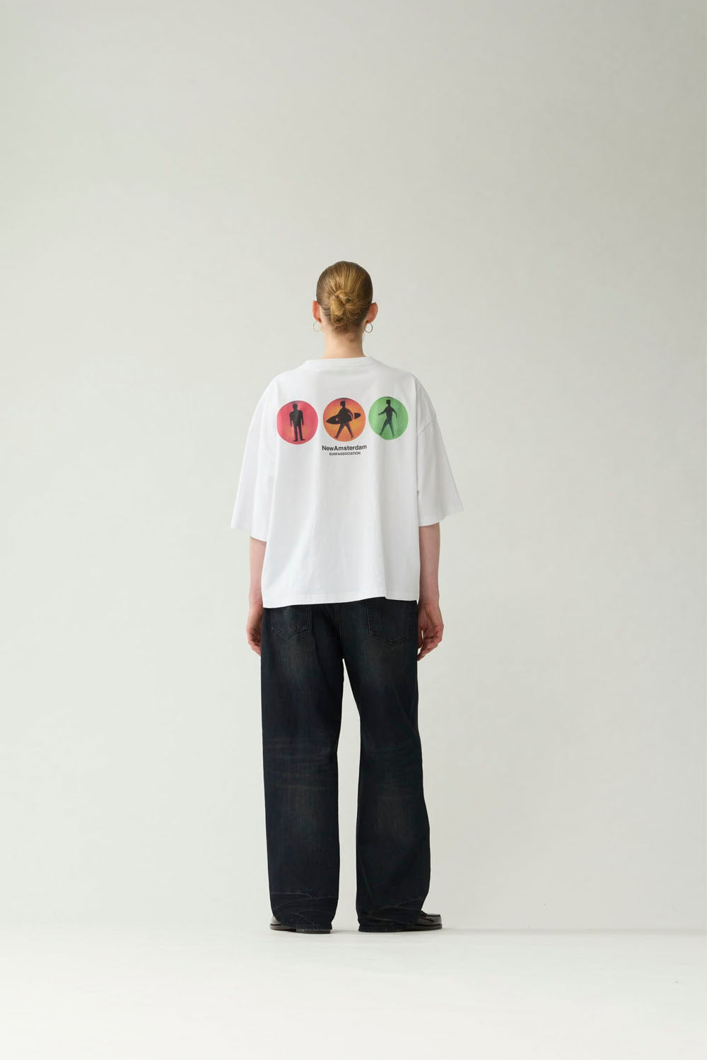 NEW AMSTERDAM Traffic Tee White | Shop at PUKAS SURF SHOP