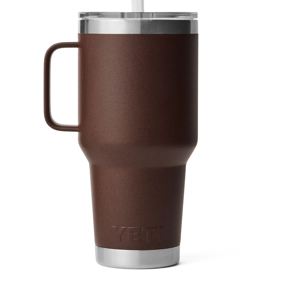 Pukas-Surf-Shop-Mug-Yeti-35-OZ-Straw-Wetlands-Brown