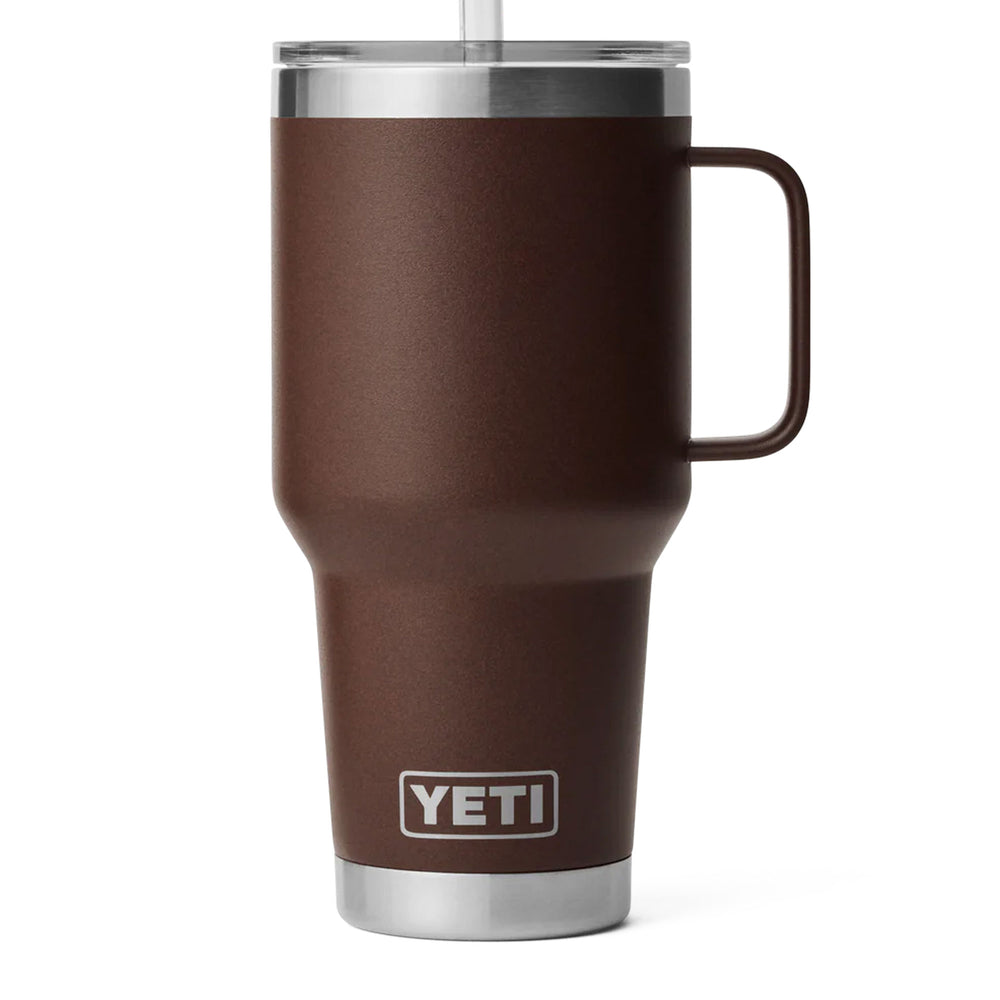 Pukas-Surf-Shop-Mug-Yeti-35-OZ-Straw-Wetlands-Brown