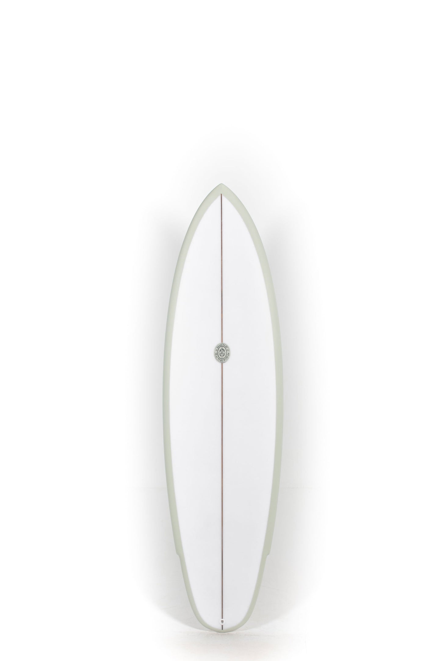White and Green Neal Purchase Jnr Surfboard Diamond Twin size 6'5" at Pukas Surf Shop 