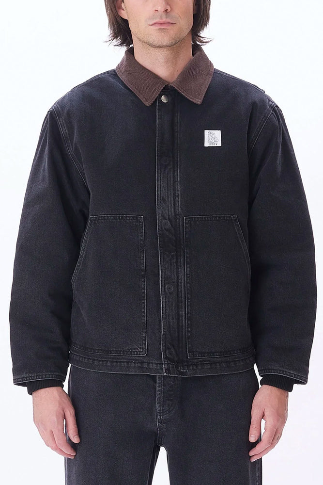 Pukas-Surf-Shop-Obey-Jacket-Work-Around-Black