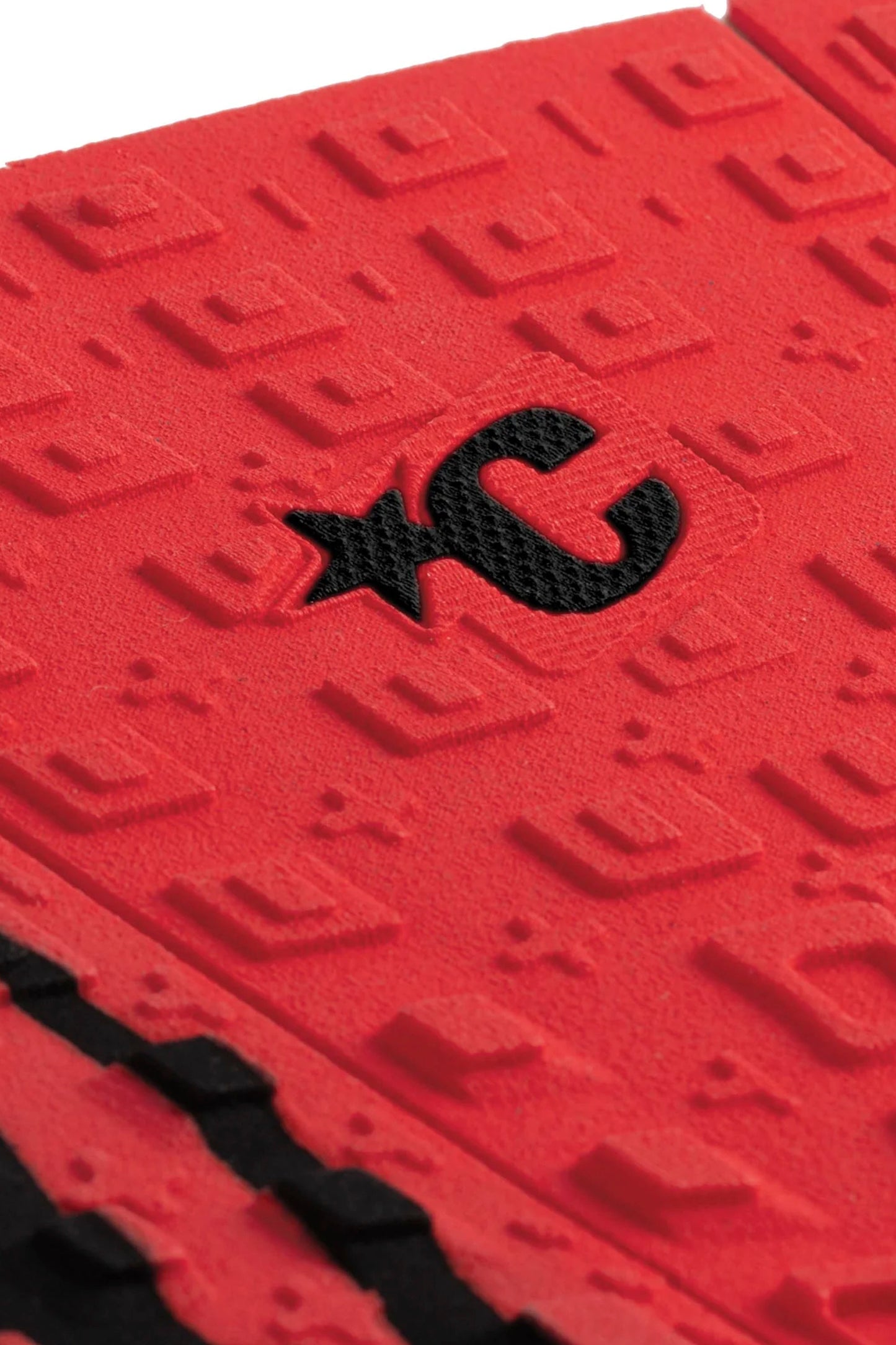 Creatures Proto 1.5 Pin Tail tail pad in Griffin Colapinto eco fluro red flames signature colorway