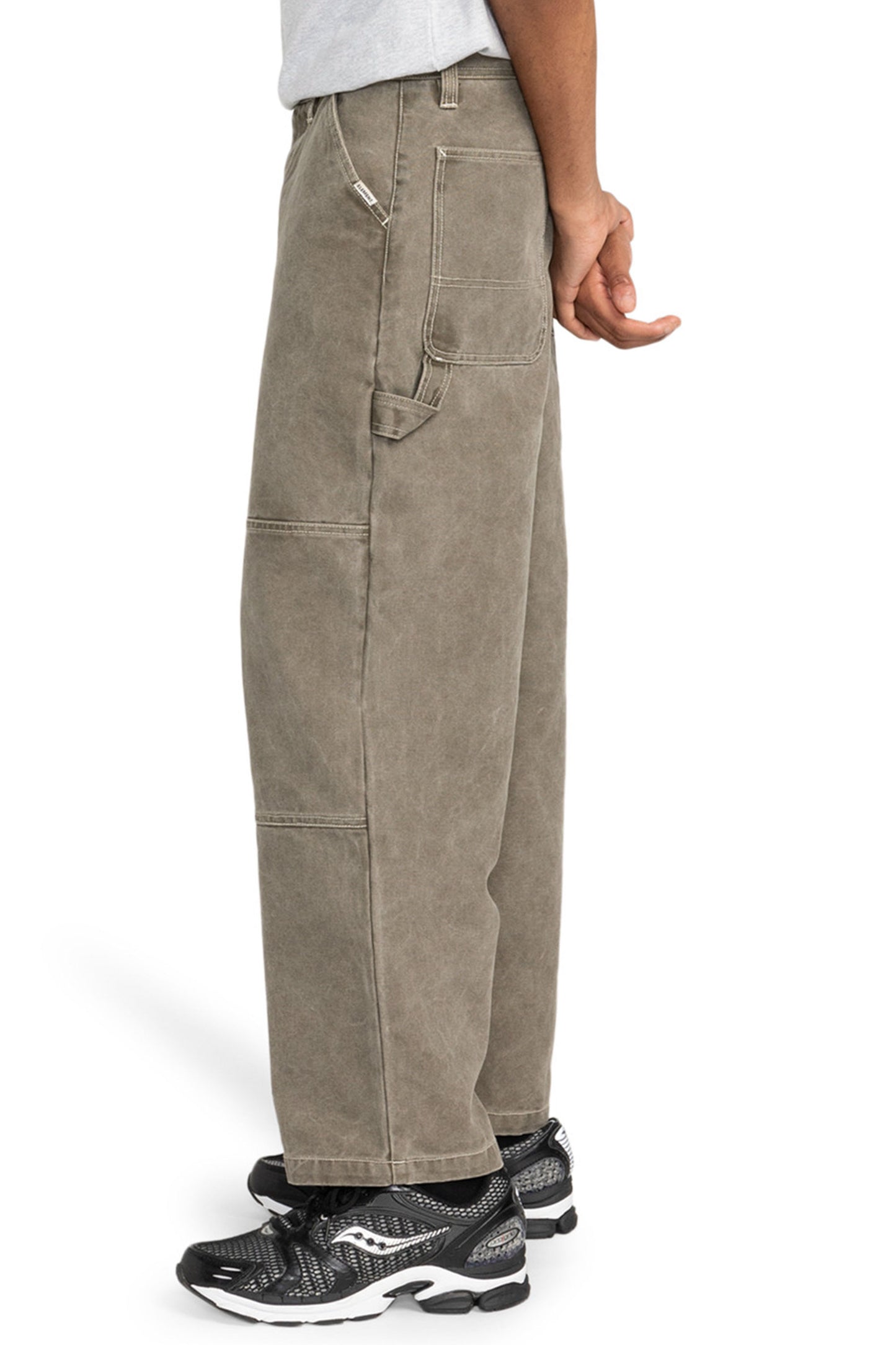 Pukas-Surf-Shop-Pant-Element-Carpenter-Canvas-Stone-Gray