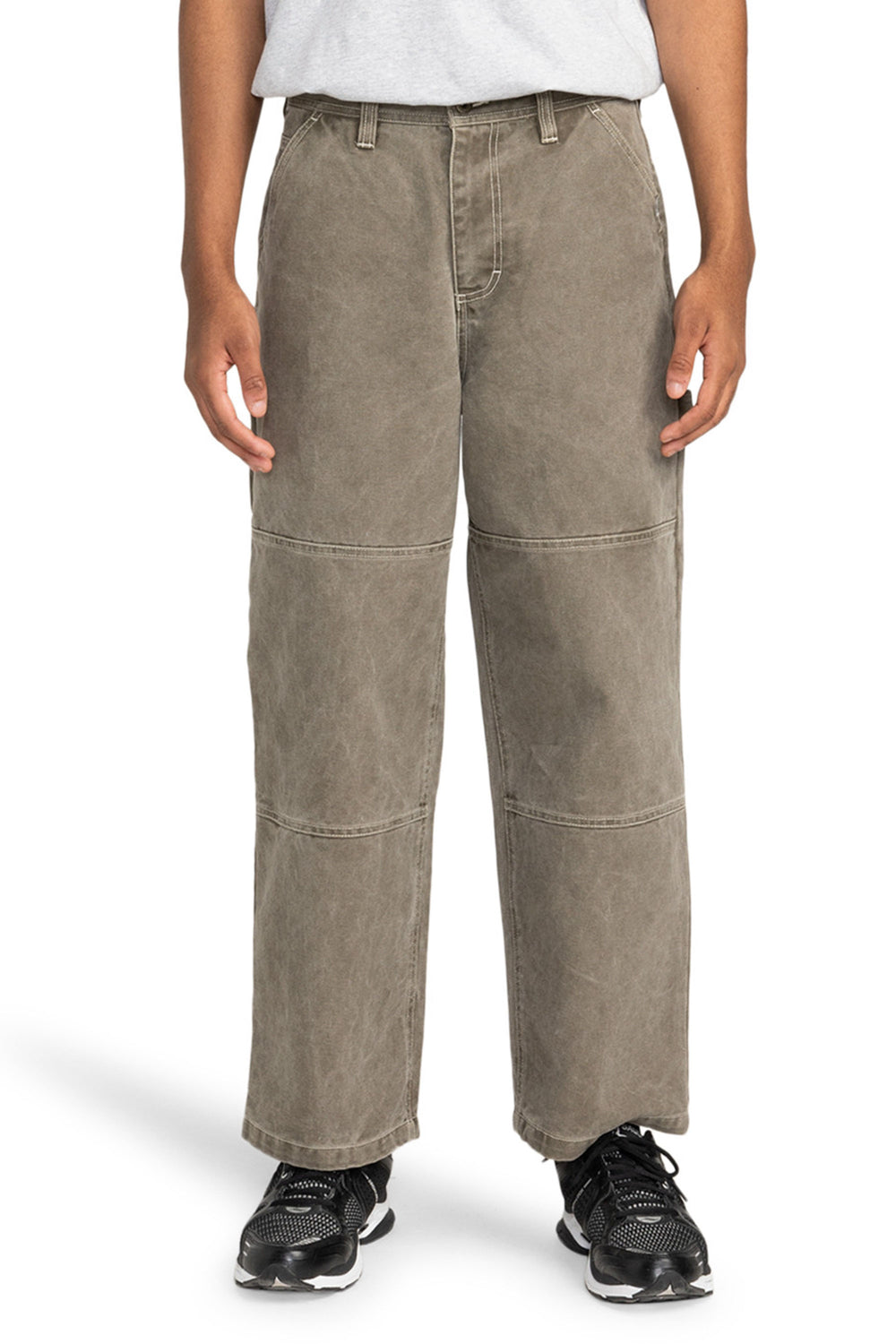 Pukas-Surf-Shop-Pant-Element-Carpenter-Canvas-Stone-Gray