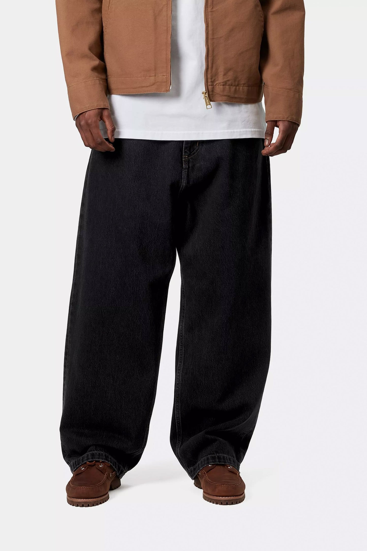 Pukas-Surf-Shop-Pant-Man-Carhartt-WIP-Brandon-Stone-Washed-Blalck