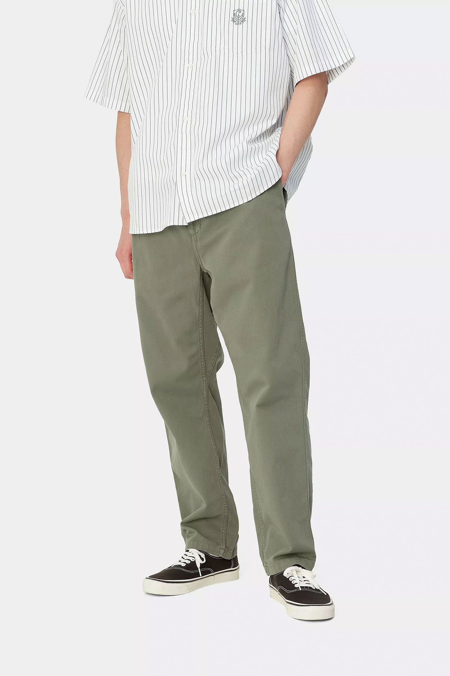 Pukas-Surf-Shop-Pant-Man-Carhartt-WIP-Flint-Green