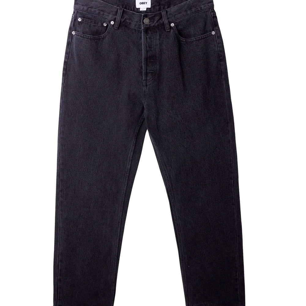 Pukas-Surf-Shop-Pant-OBEY-Hardwork-Denim-Faded-Black