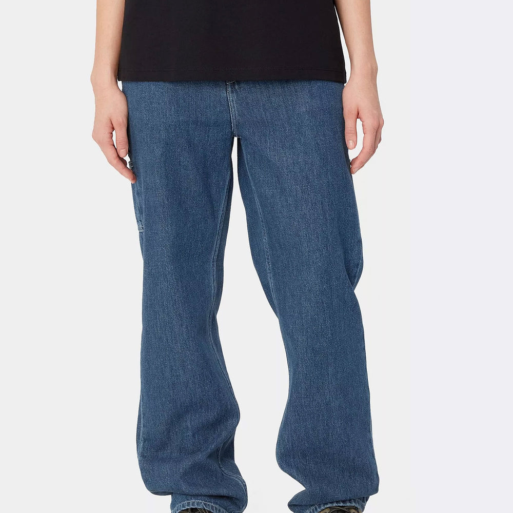 Pukas-Surf-Shop-Pant-Woman-Carhartt-WIP-Pierce-Blue-Stone-Washed