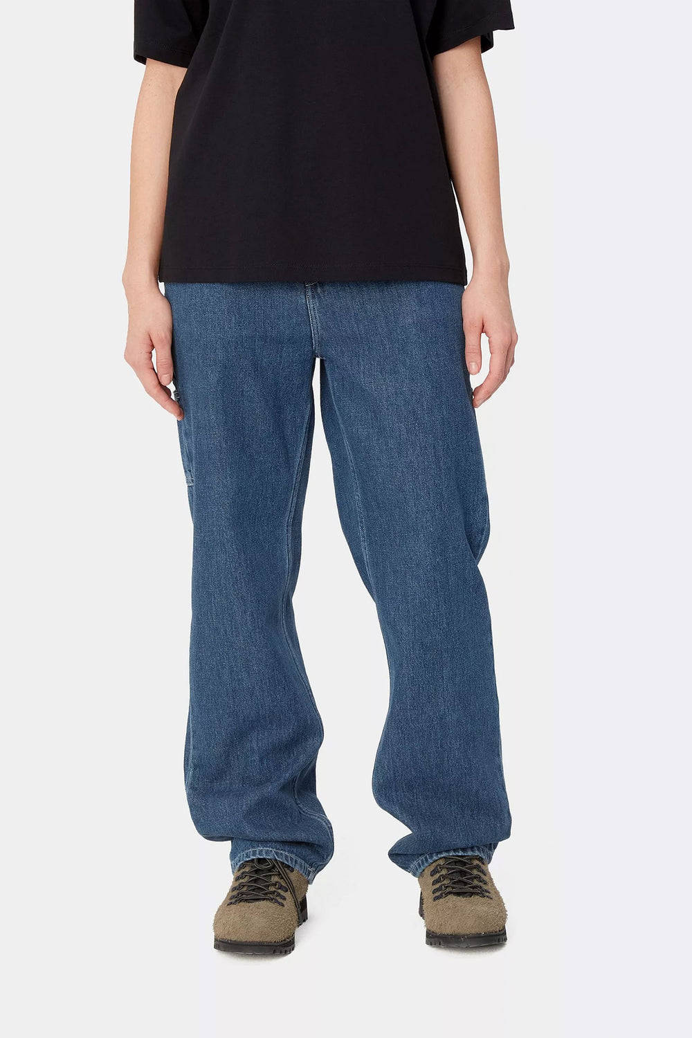 Pukas-Surf-Shop-Pant-Woman-Carhartt-WIP-Pierce-Blue-Stone-Washed