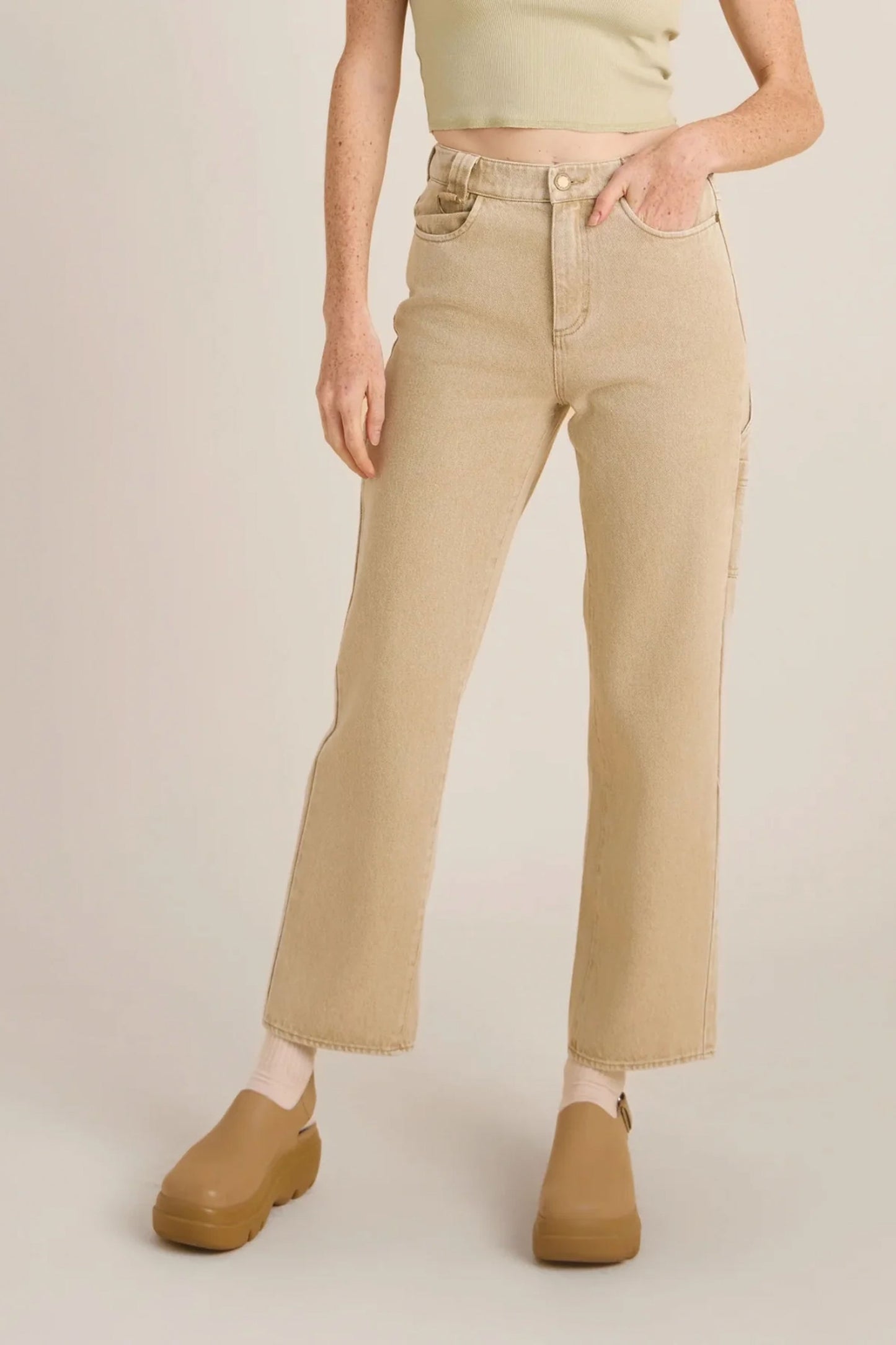 Pukas-Surf-Shop-Pant-Woman-Roark-HWY-1-Denim-Beige