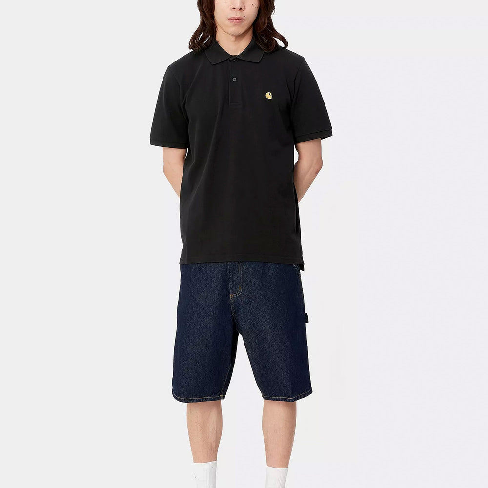 
                      
                        CARHARTT WIP - CHASE PIQUE POLO - BLACK
                      
                    