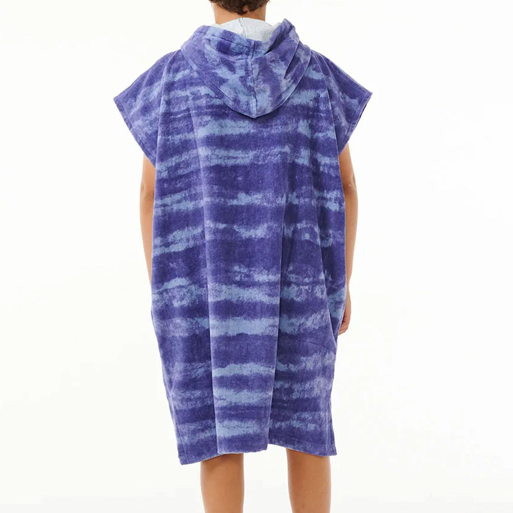 Pukas-Surf-Shop-Poncho-Kids-Rip-Curl-Mixed-towel-tie-dye-blue