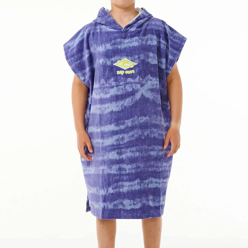 Pukas-Surf-Shop-Poncho-Kids-Rip-Curl-Mixed-towel-tie-dye-blue