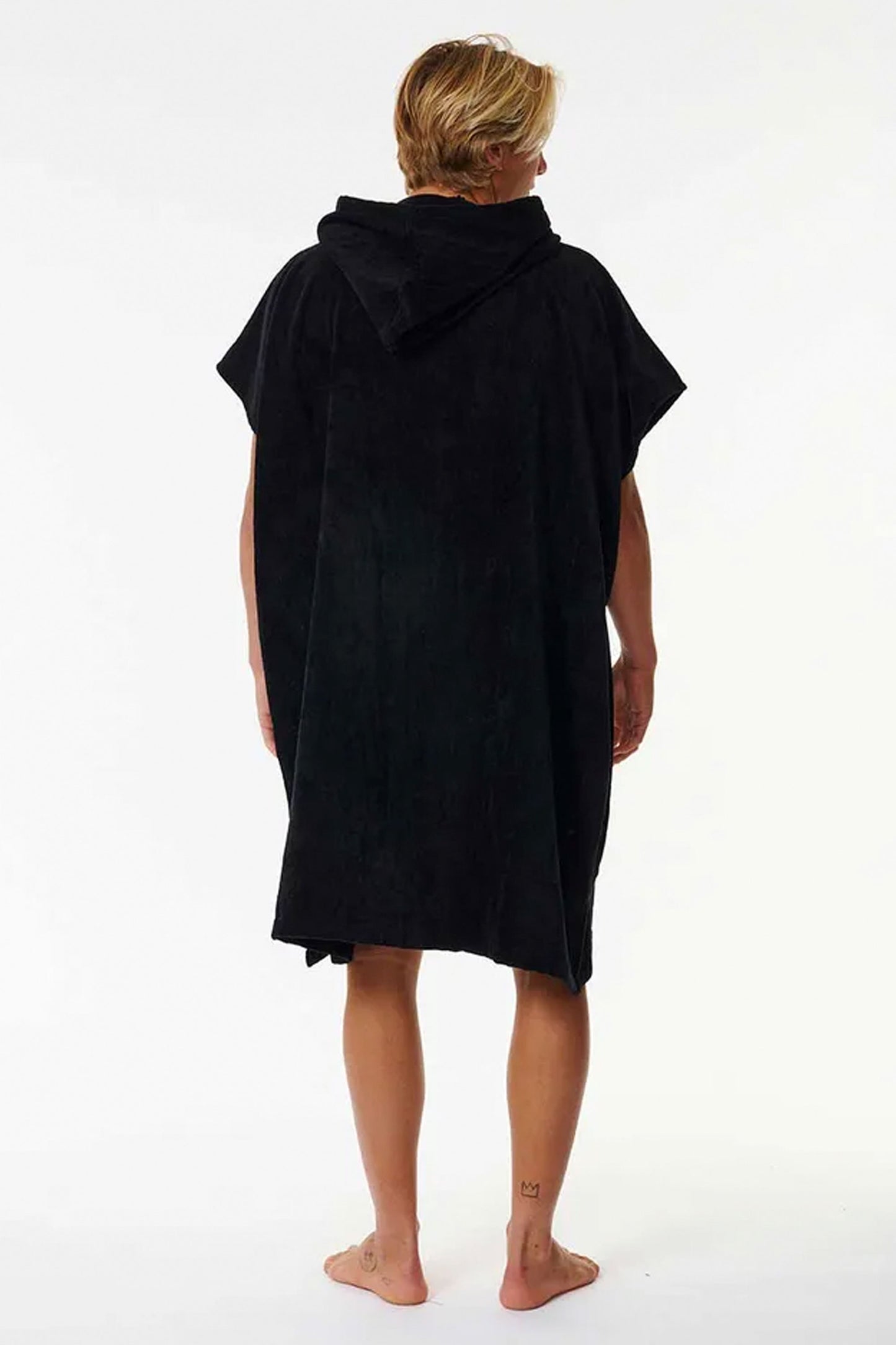 Pukas-Surf-Shop-Poncho-man-logo-hooded-black