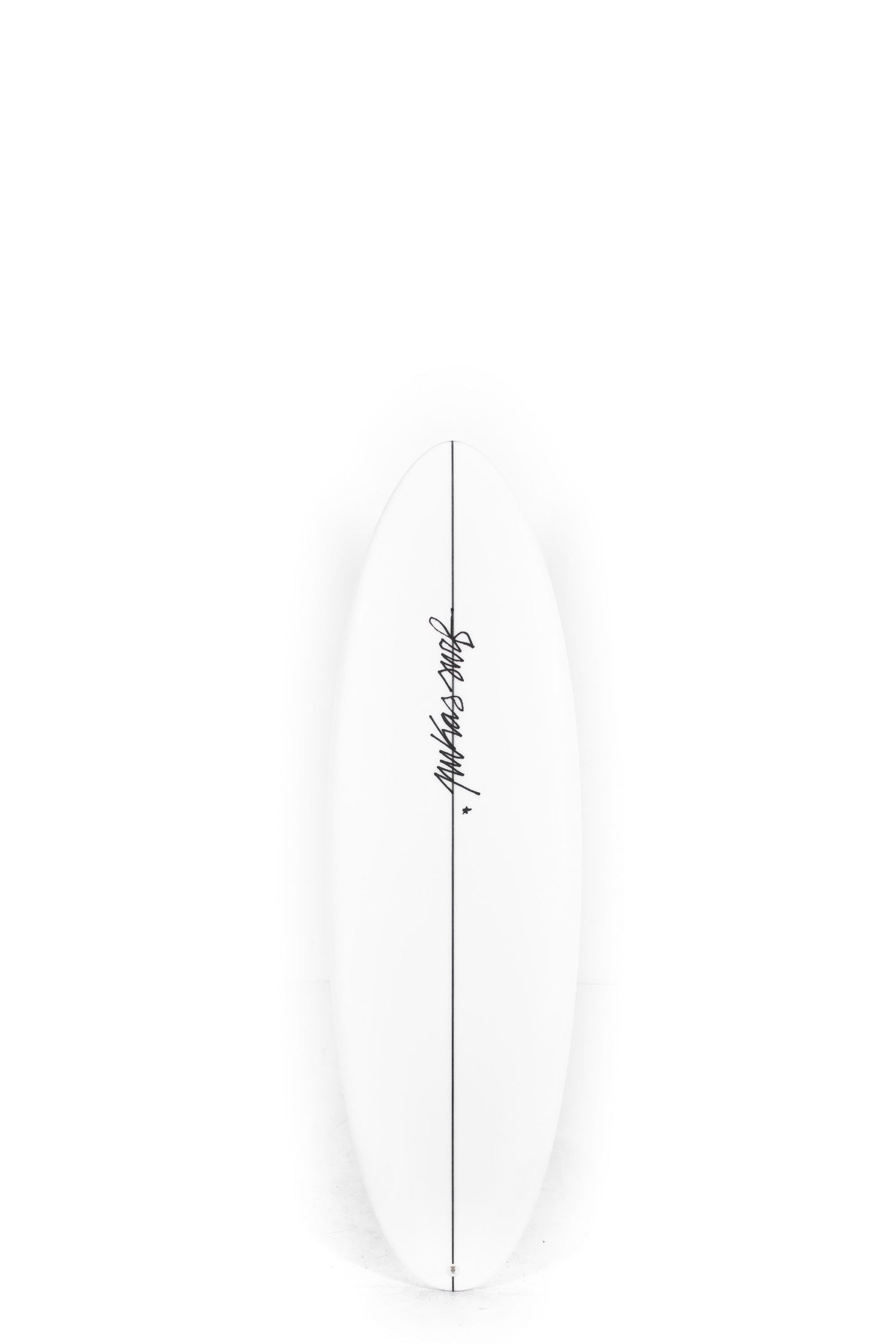 White Pukas surfboard Balloon size 5'10" on a white background by Pukas Surf Shop