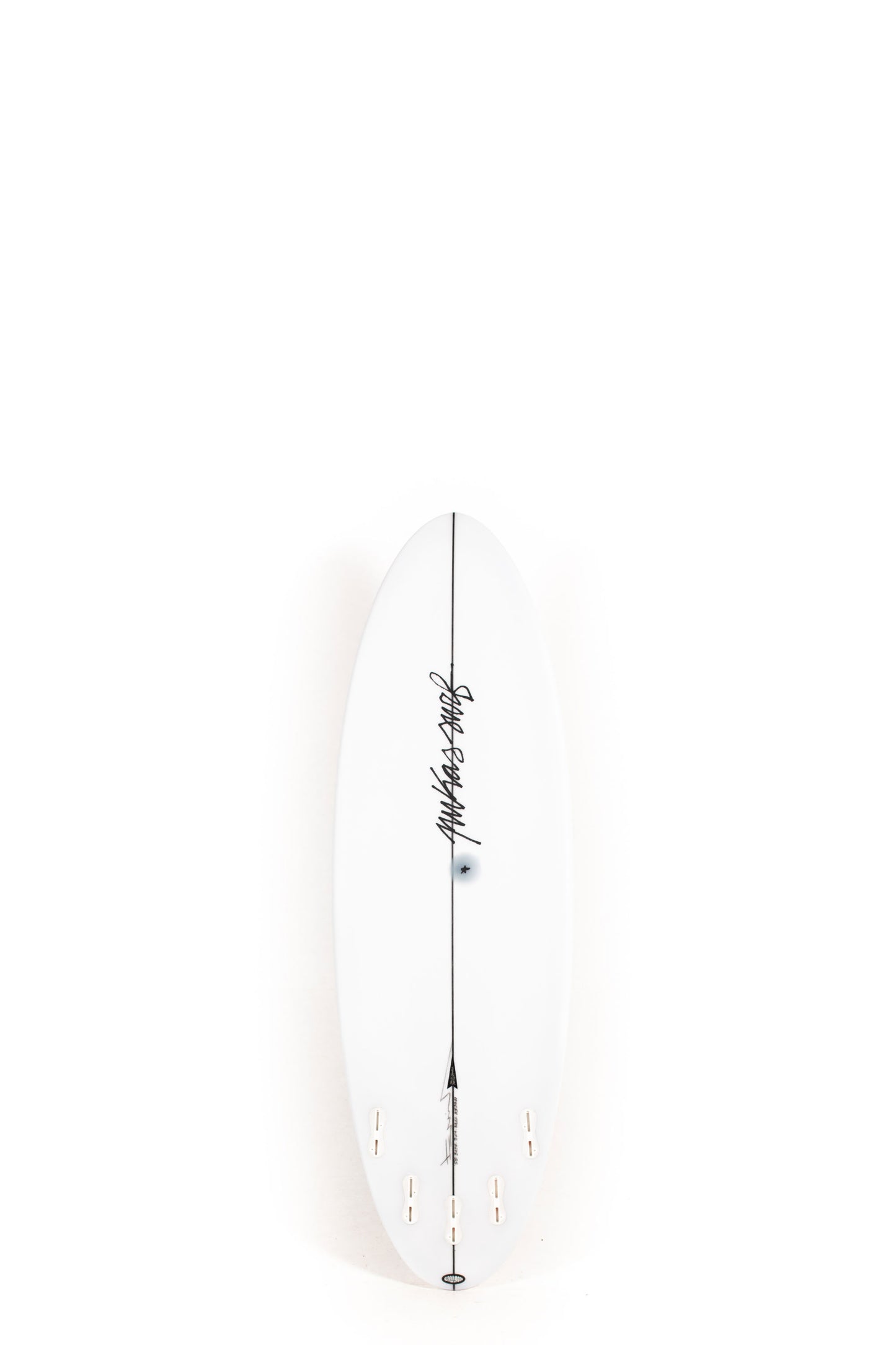 Grey Pukas Surfboard Balloon size 5'6" on a white background by Pukas Surf Shop - 2