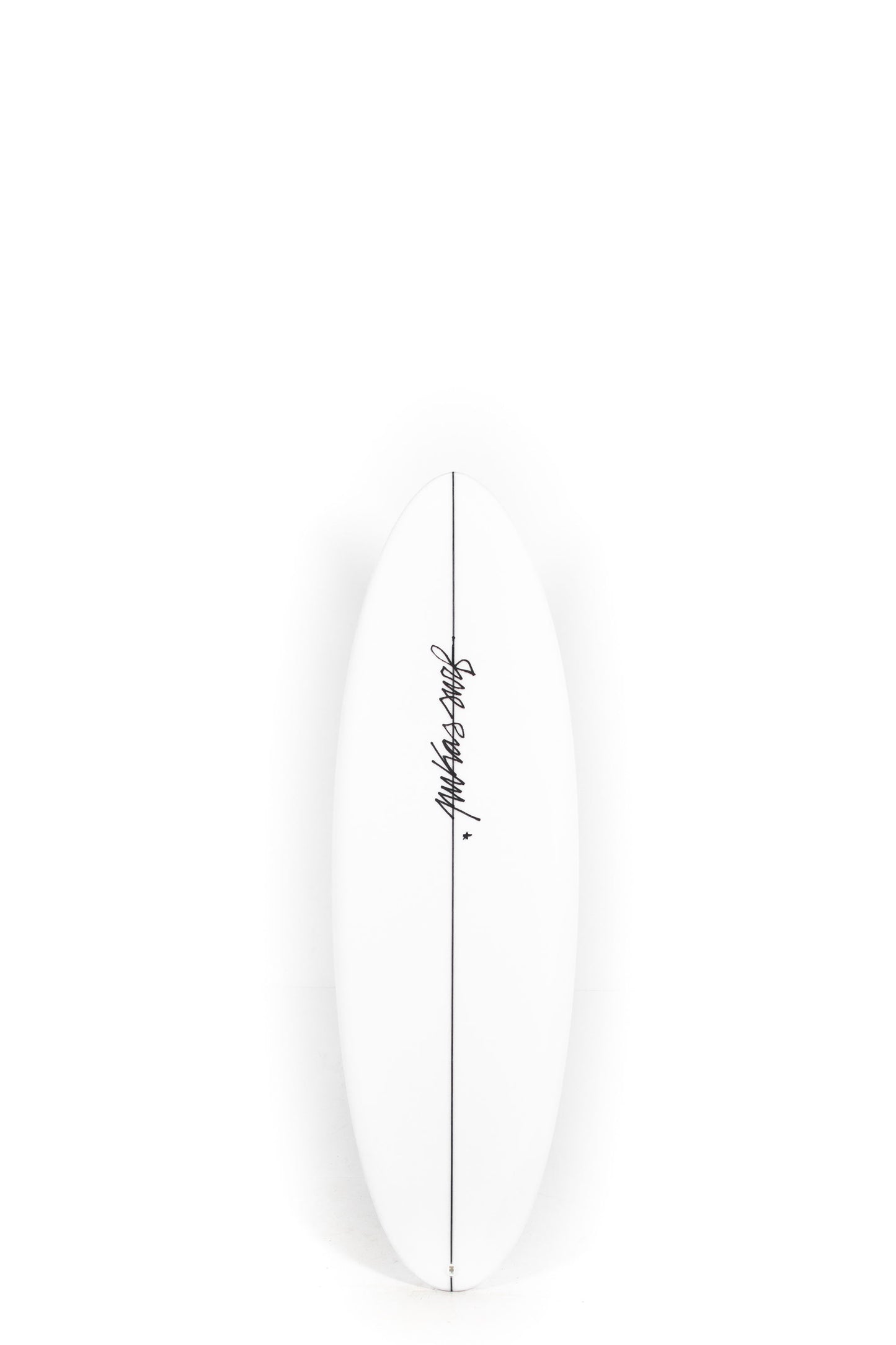 White Pukas Surfboard Balloon size 5'8" on a white background by Pukas Surf Shop - 1