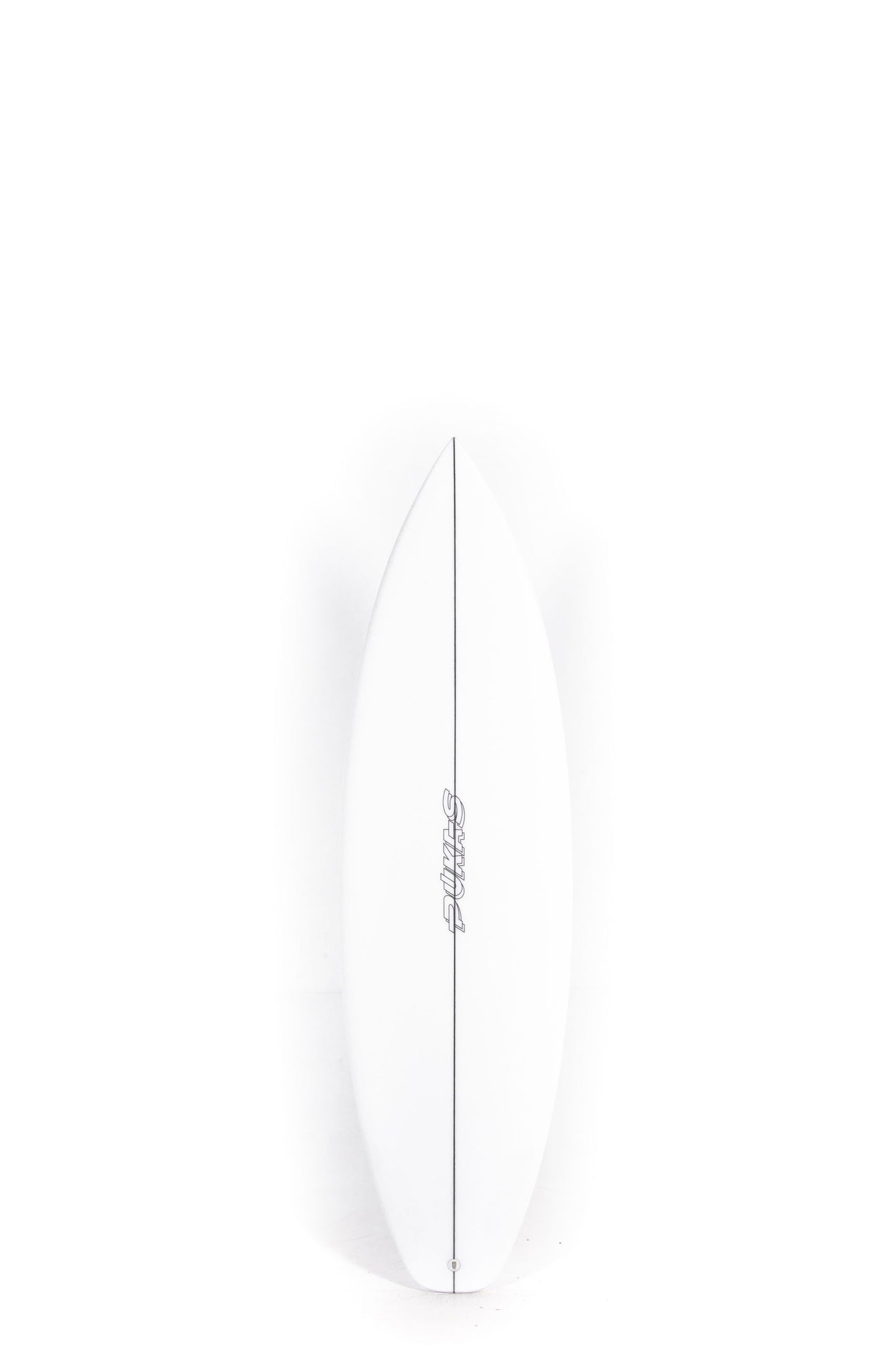 White Pukas Surfboard Beachy Mood size 5'11" at Pukas Surf Shop