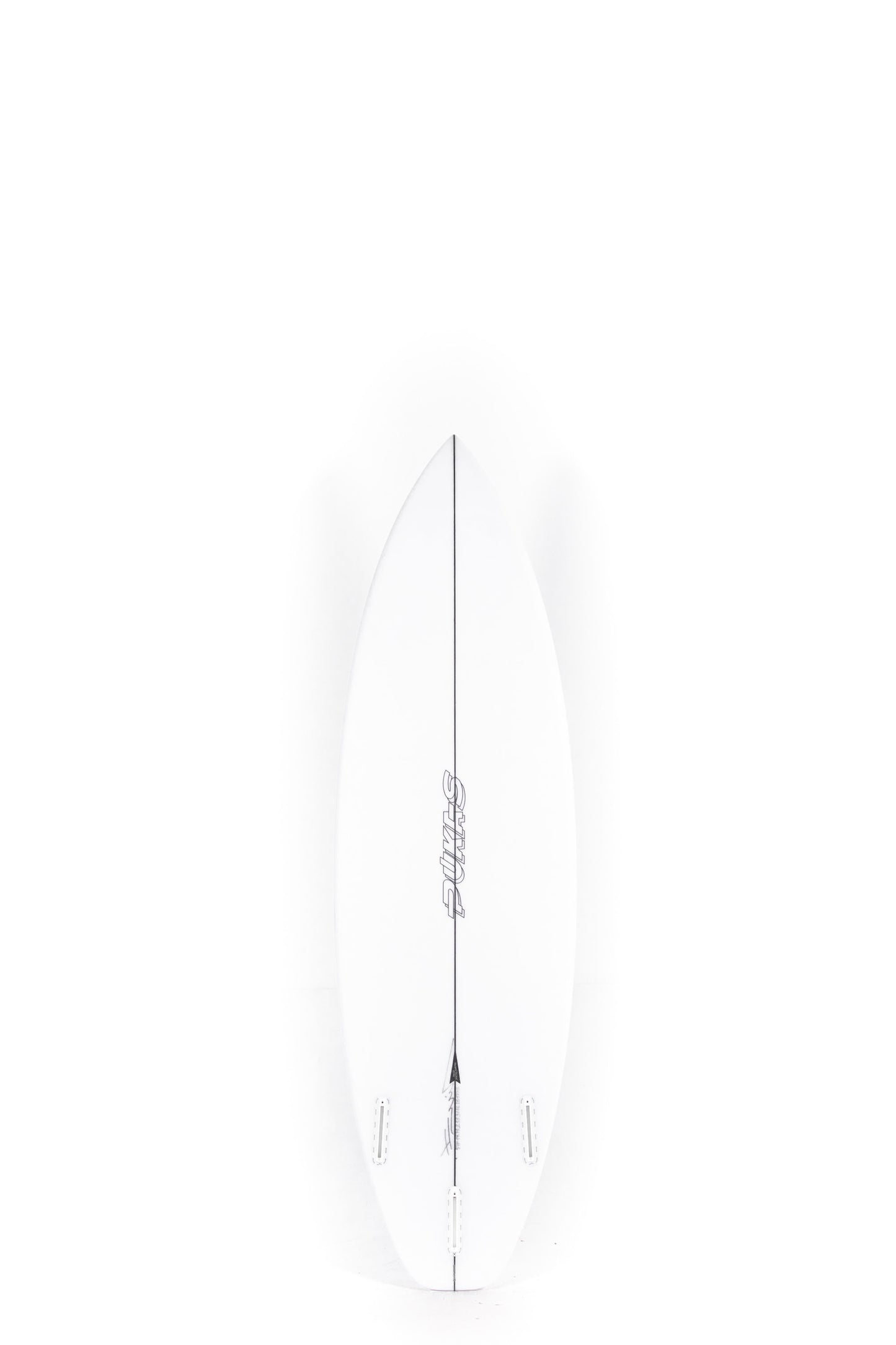 White Pukas Surfboard Beachy Mood size 5'11" at Pukas Surf Shop - 2