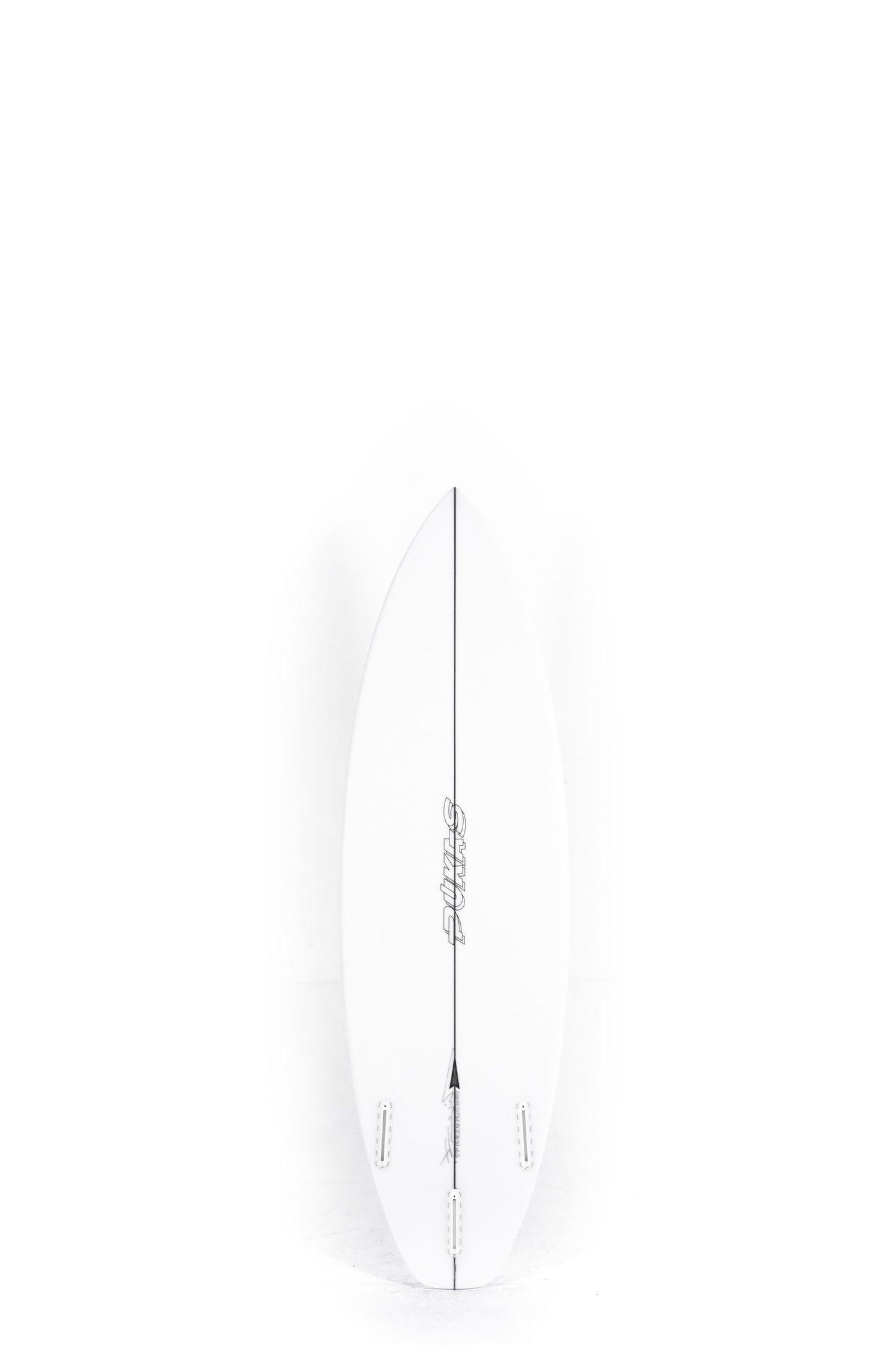 White Pukas Surfboards Beachy Mood size 5'7" at Pukas Surf Shop - 2