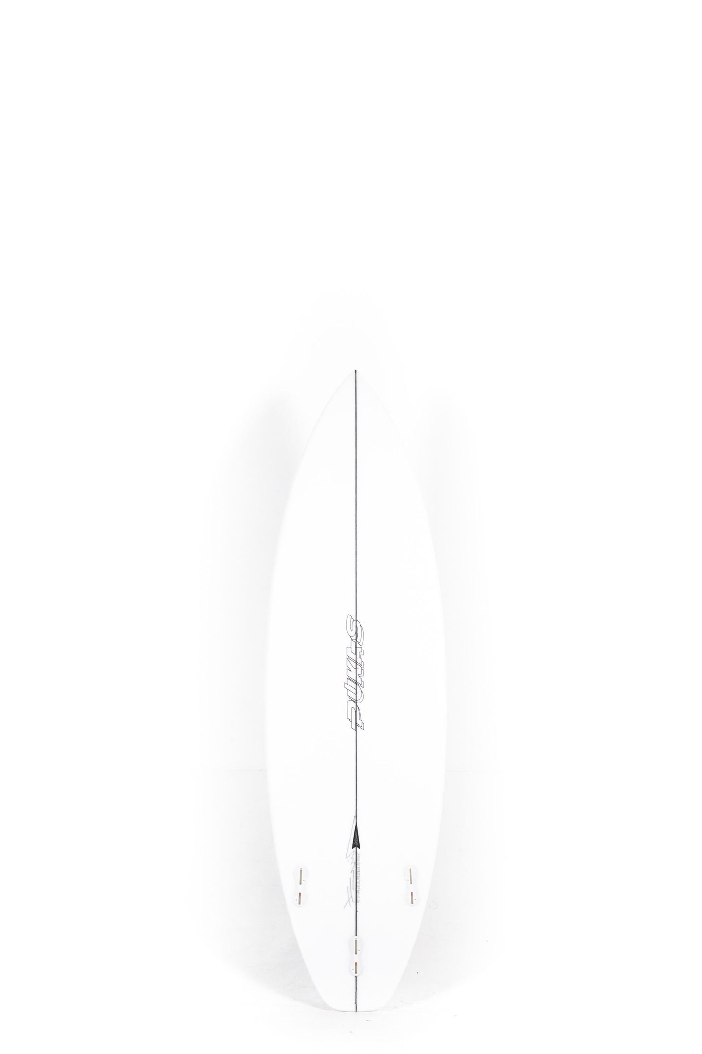 White Pukas Surfboards Beachy Mood size 5'8" at Pukas Surf Shop - 2