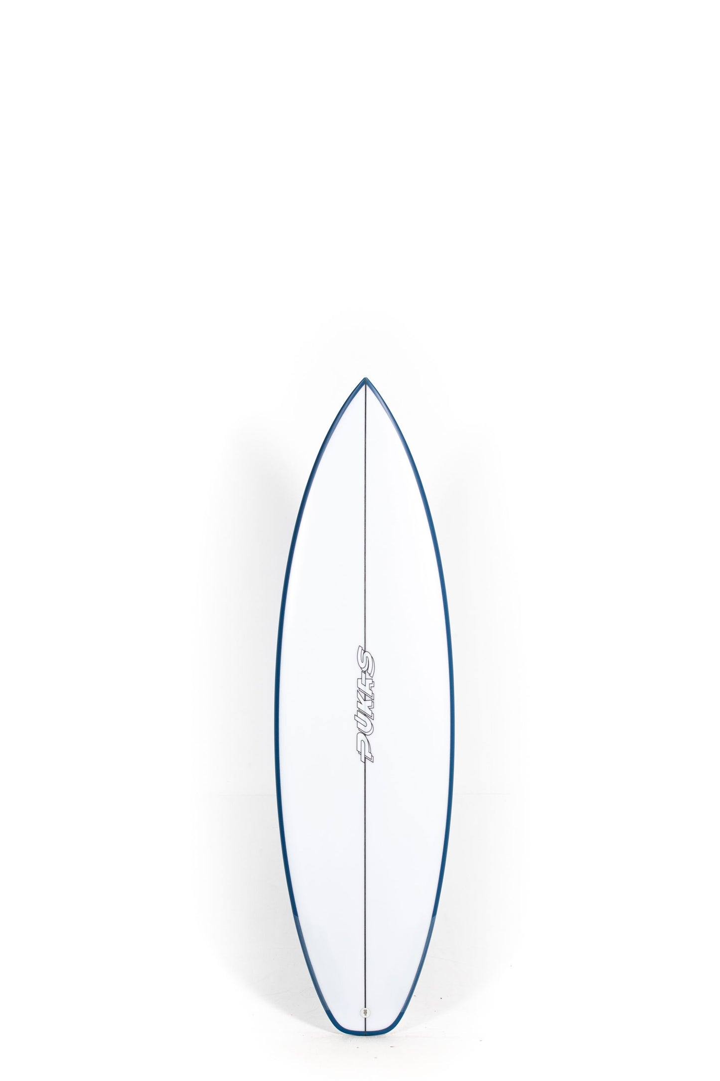 White Pukas Surfboard Beachy Mood size 5'8" at Pukas Surf Shop