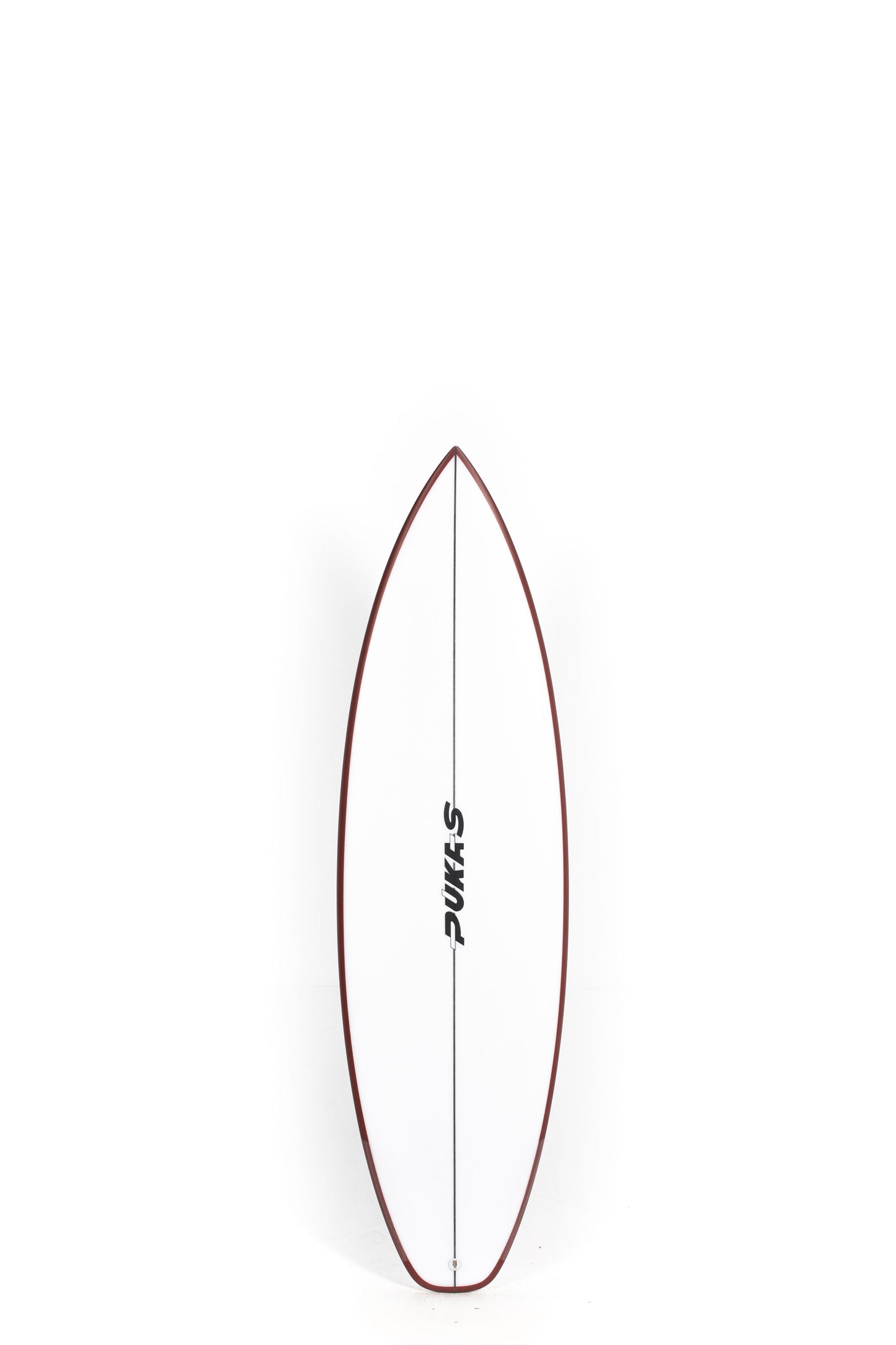 White Pukas Surfboard Beachy Mood size 5'9" at Pukas Surf Shop