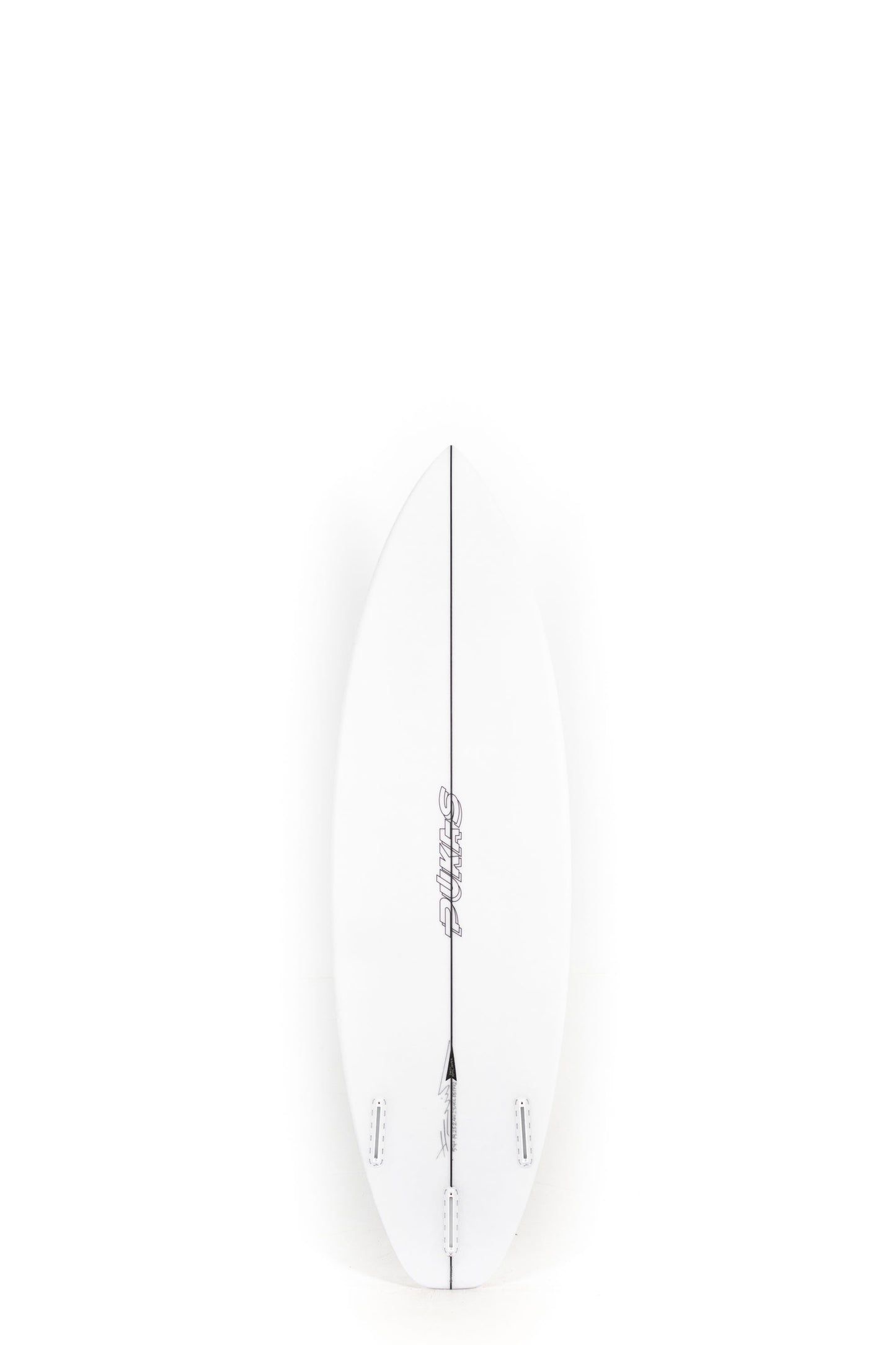 White Pukas Surfboard Beachy Mood size 5'9" at Pukas Surf Shop - 2