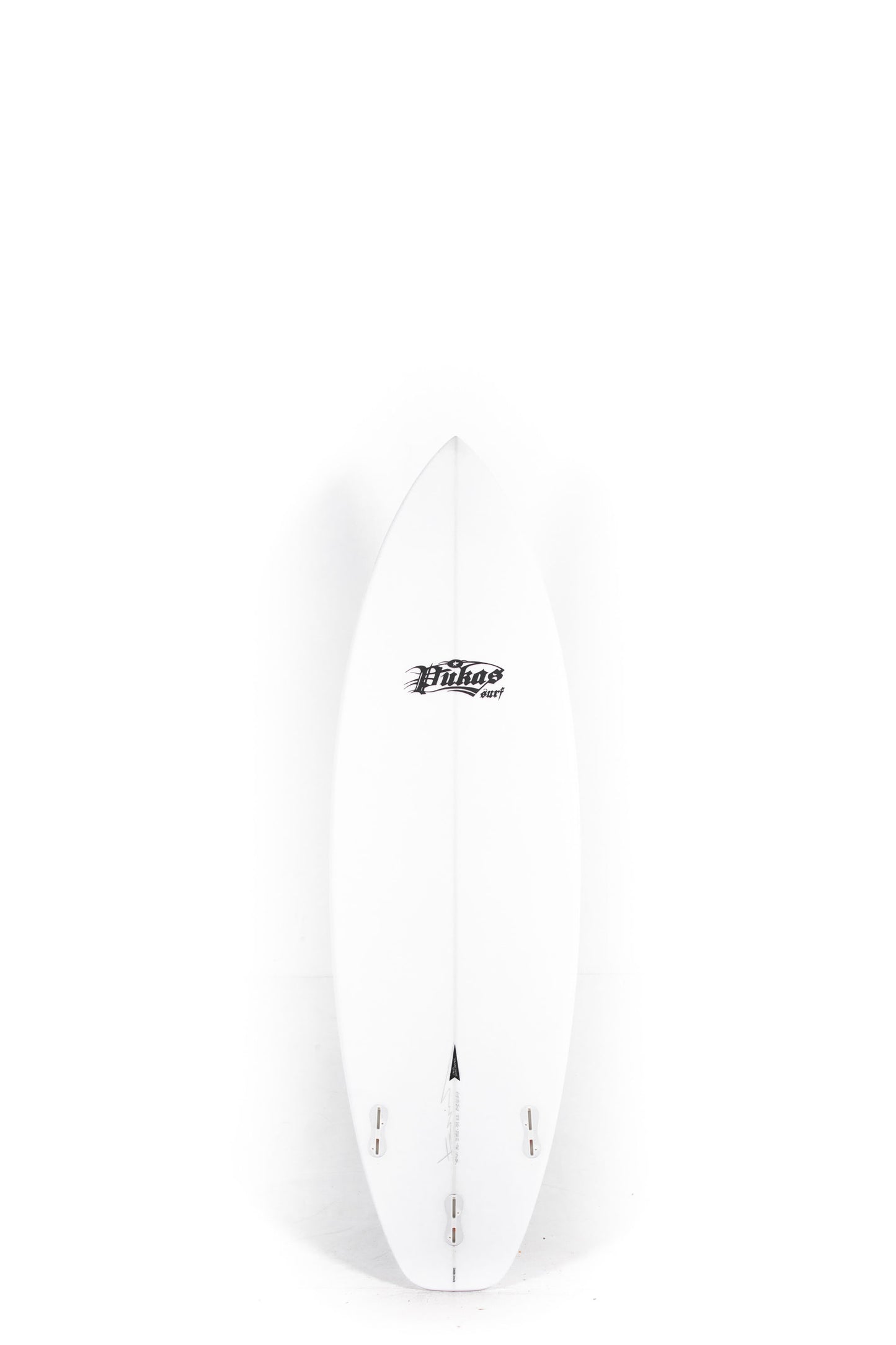White Pukas Surfboard Easy Mood size 5'10" at Pukas Surf Shop - 2