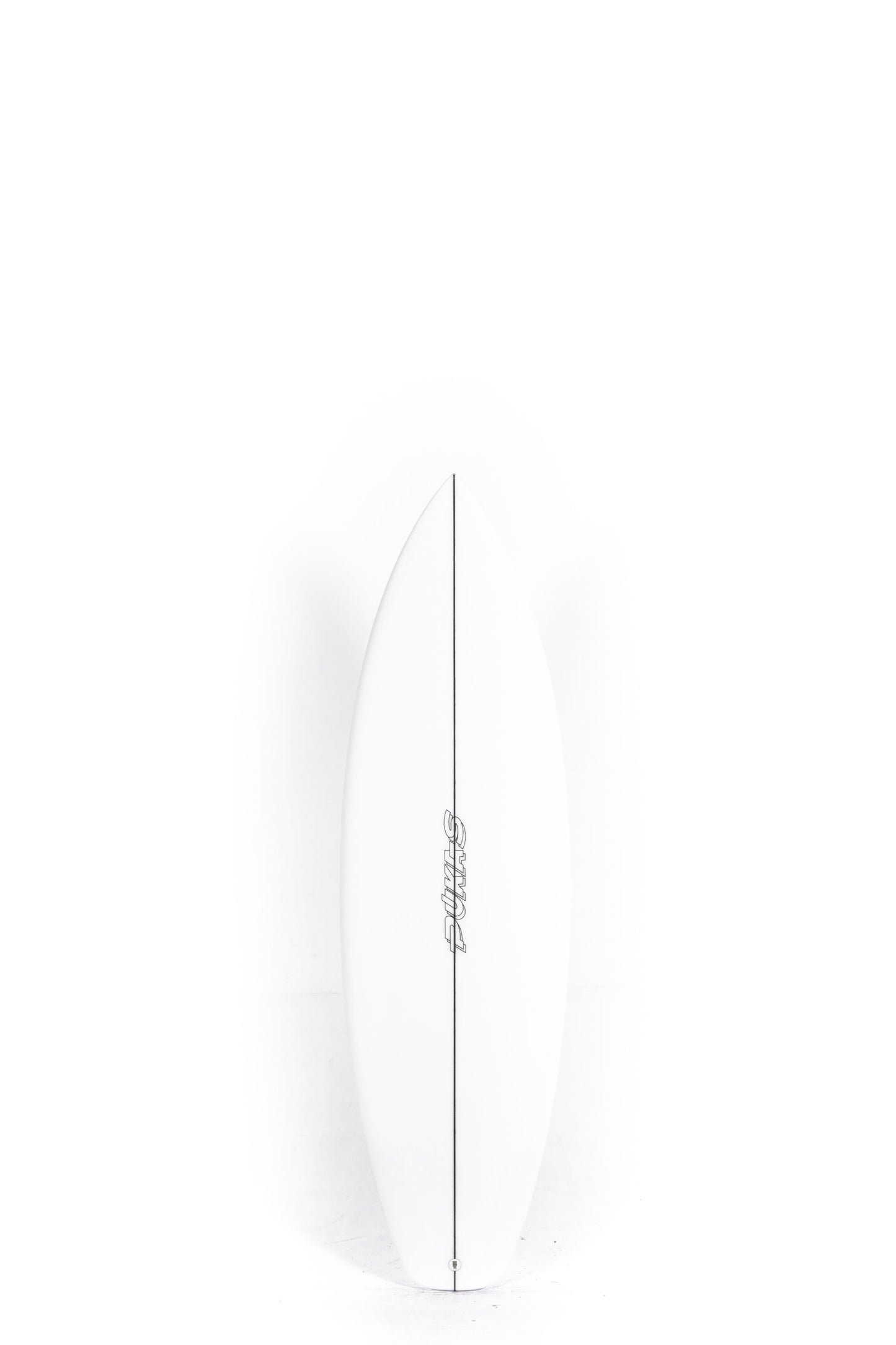 White Pukas Surfboard Easy Mood size 5'8" at Pukas Surf Shop