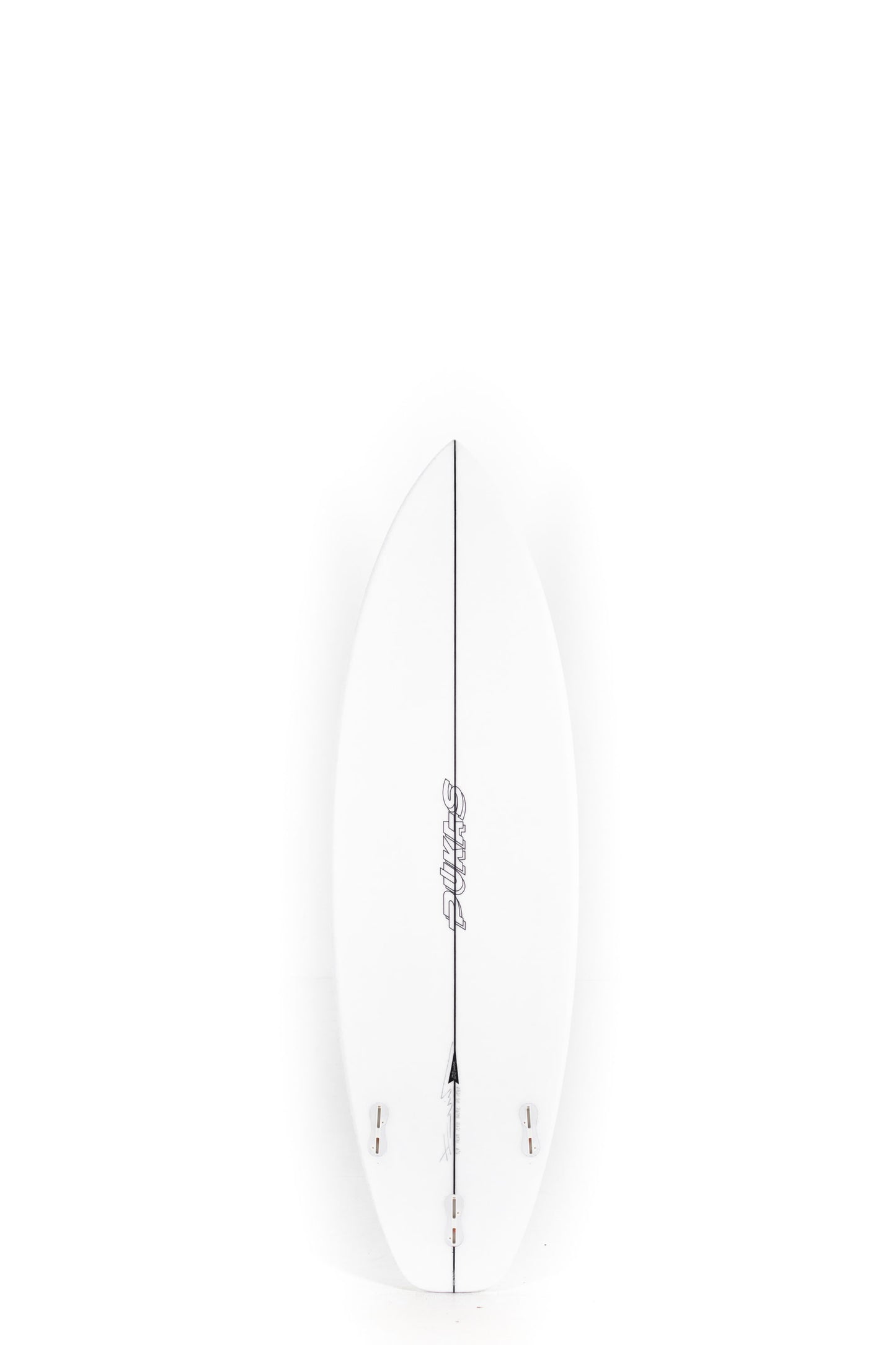 White Pukas Surfboard Easy Mood size 5'9" at Pukas Surf Shop - 2