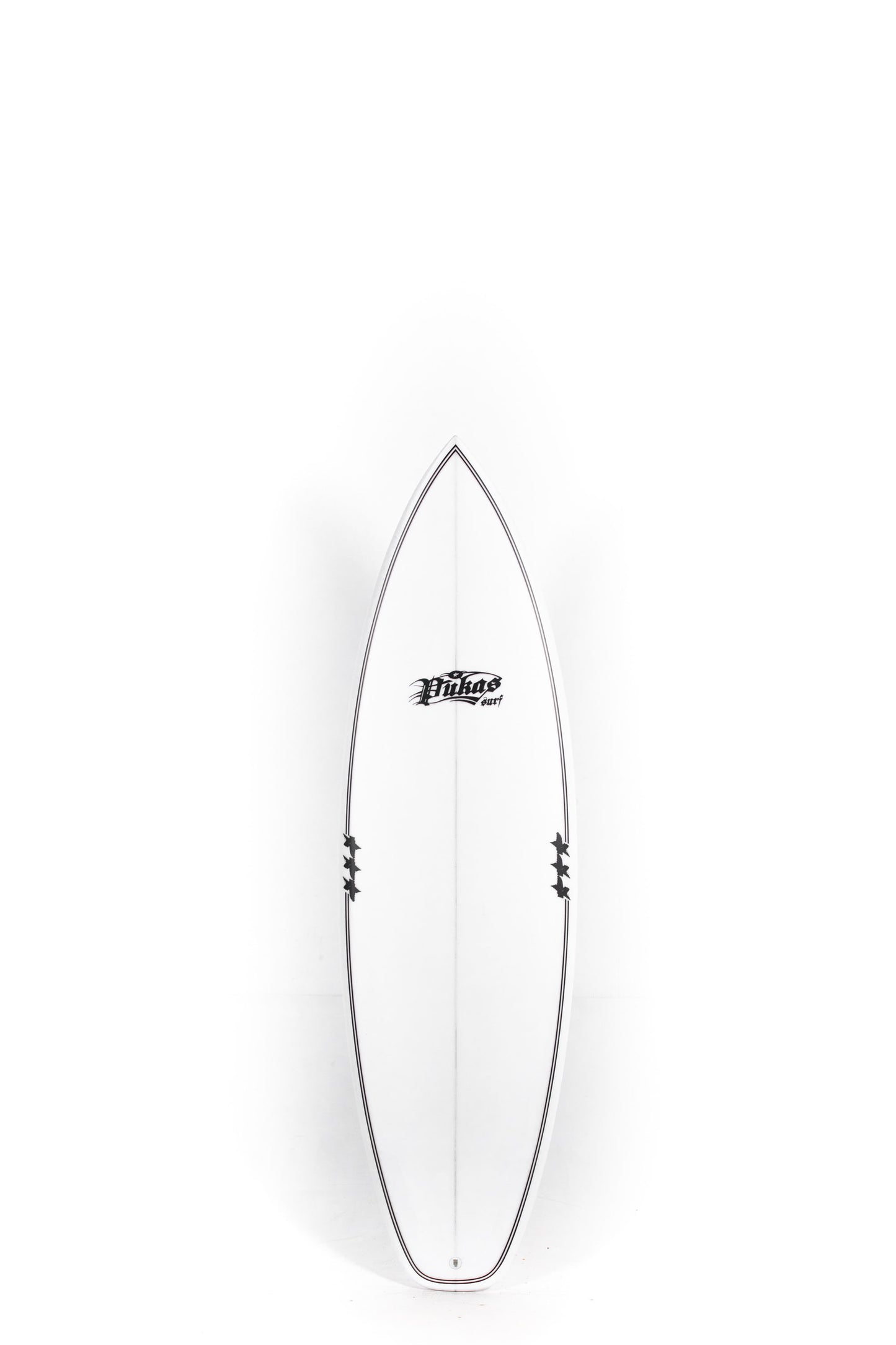 White Pukas Surfboard Easy Mood size 60" at Pukas Surf Shop