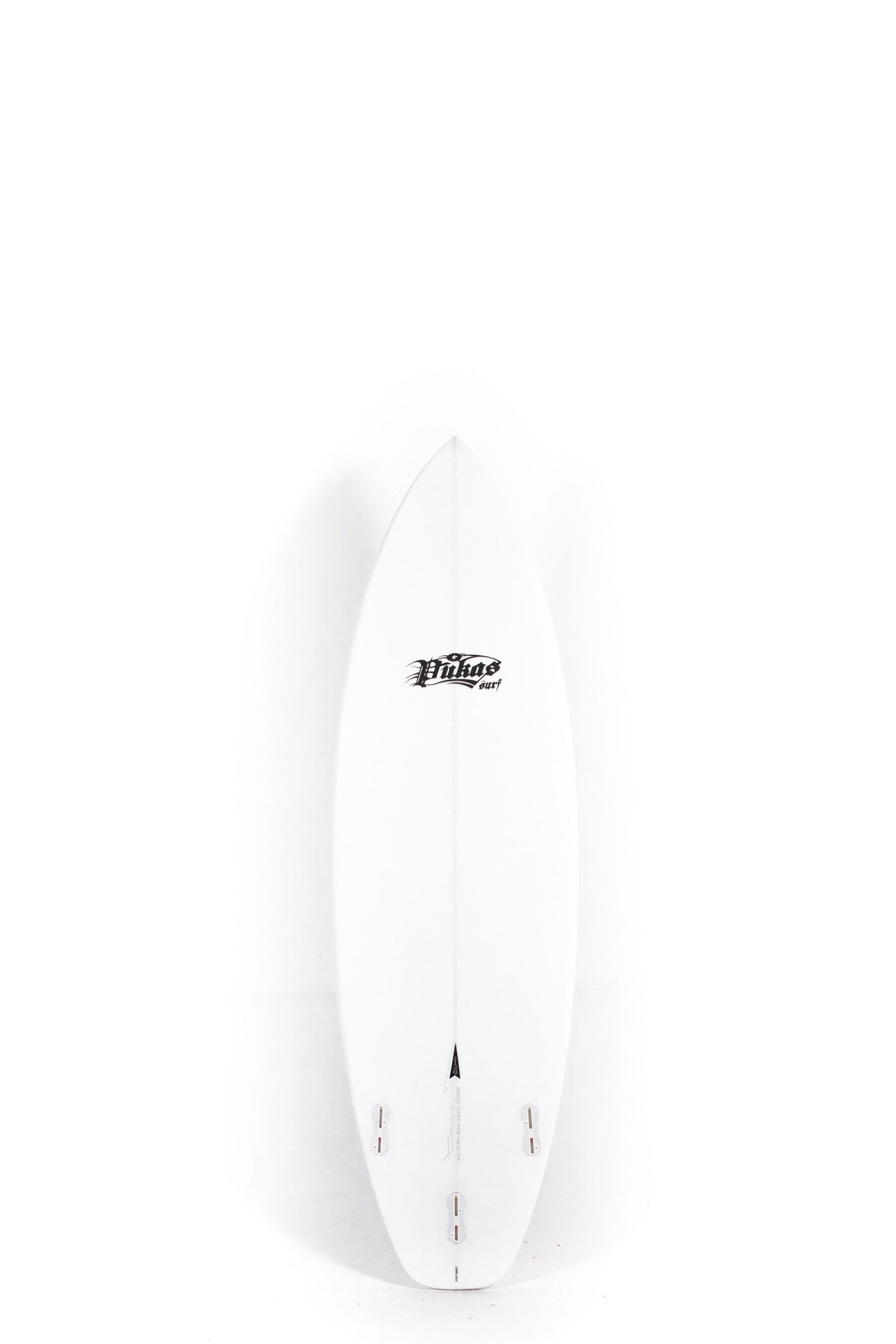 White Pukas Surfboard Easy Mood size 60" at Pukas Surf Shop - 2