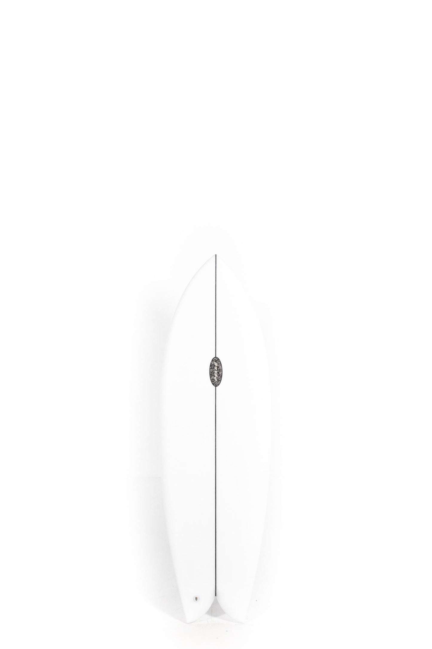White Pukas Fish Surfboards size 5'4" at Pukas Surf Shop
