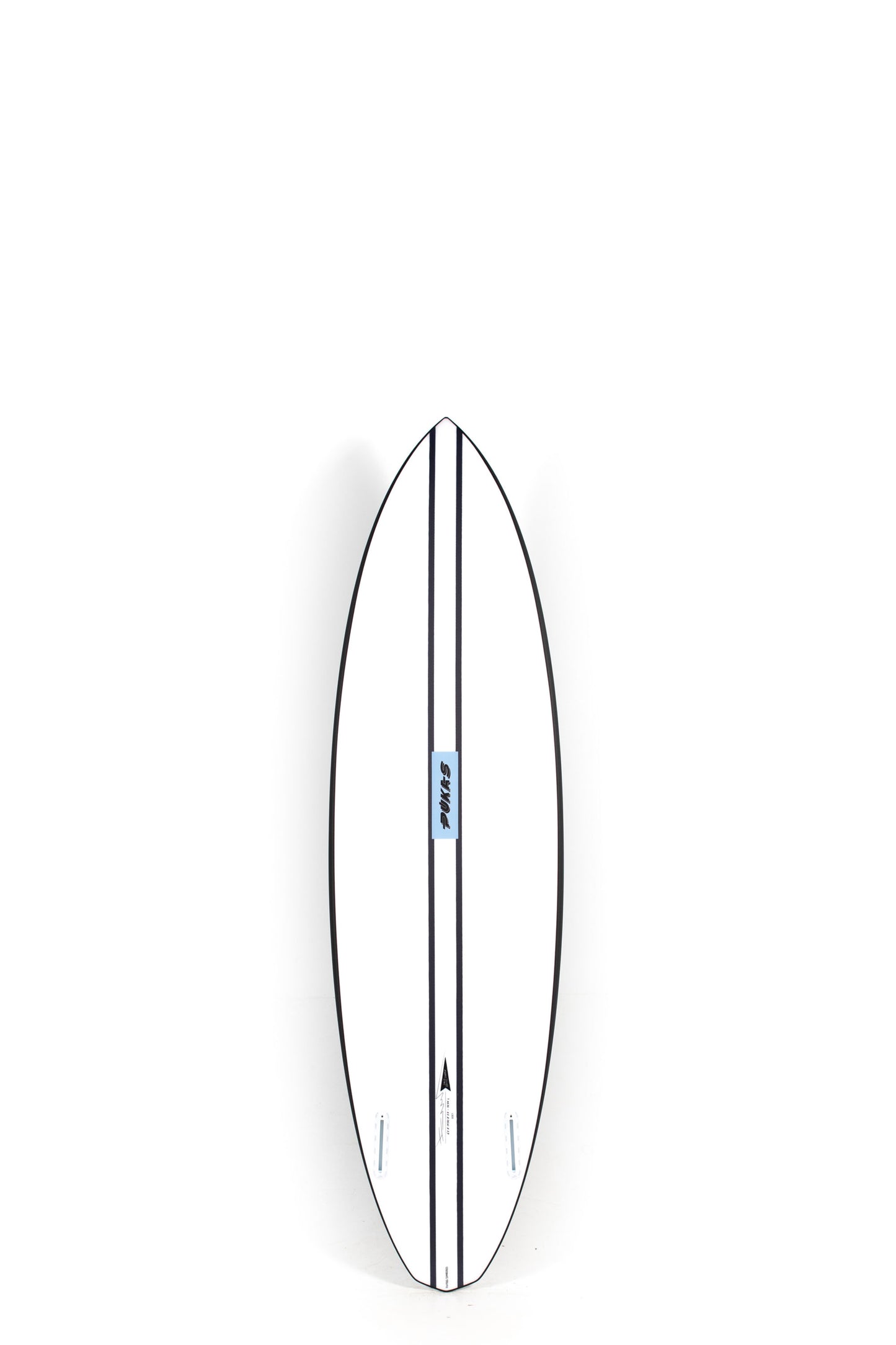 Black Pukas Flying Diamond Surfboard size 6'2" in Inncarbon Technology at Pukas Surf Shop - 2