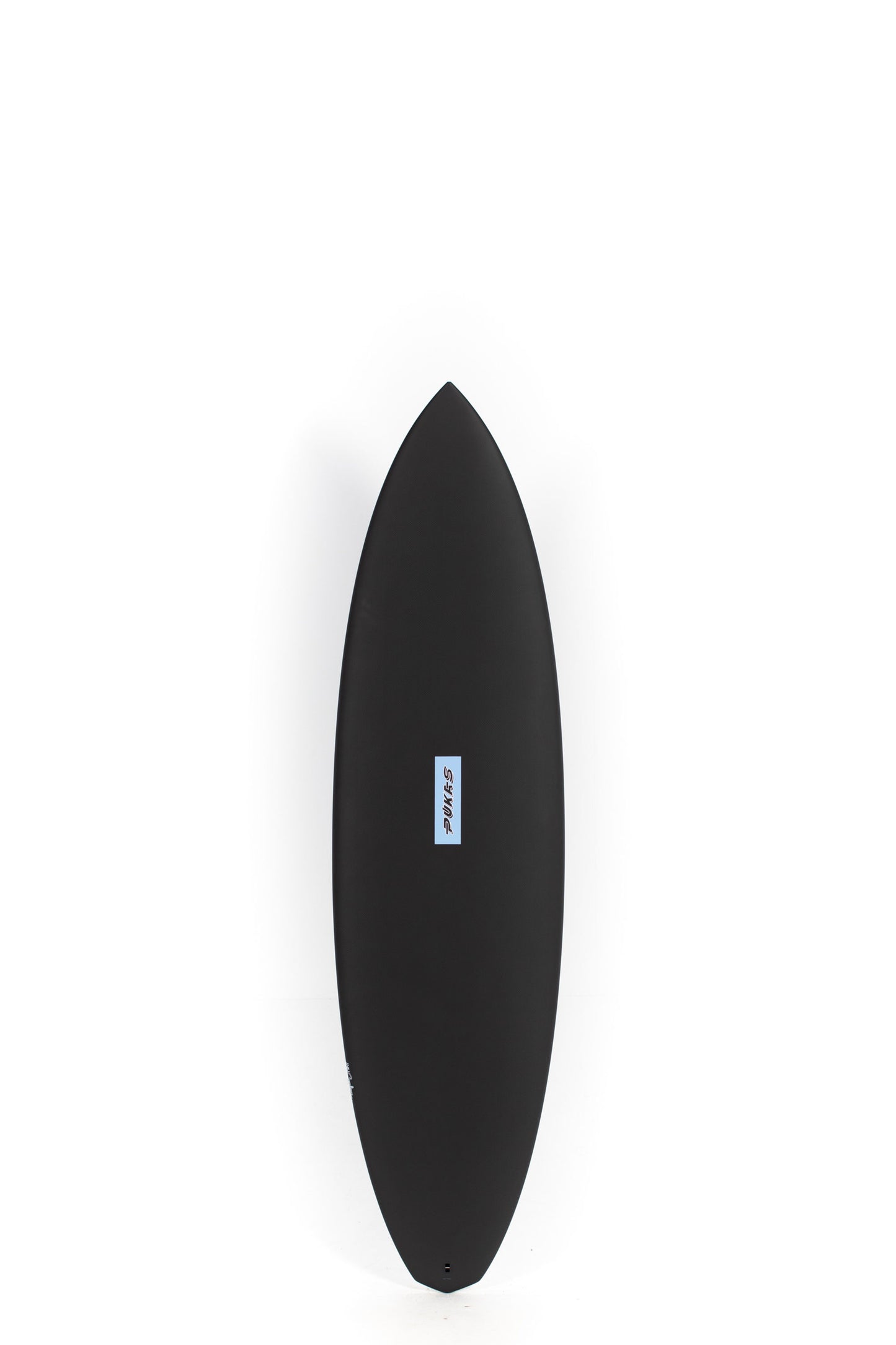 Black Pukas Flying Diamond Surfboard size 6'4" in Inncarbon Technology at Pukas Surf Shop