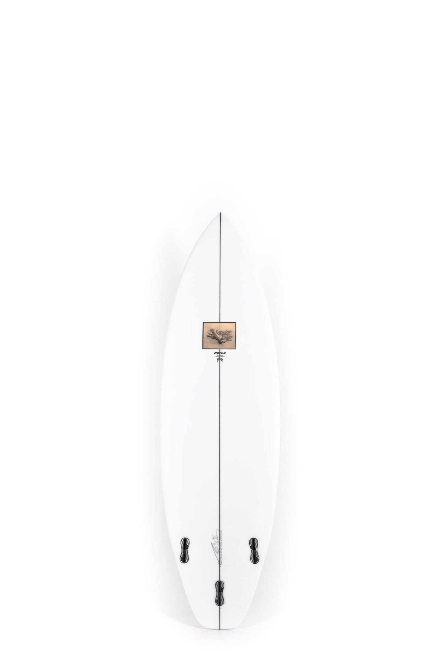 White Pukas Surfboard Hyperlink size 5'10" at Pukas Surf Shop - 2