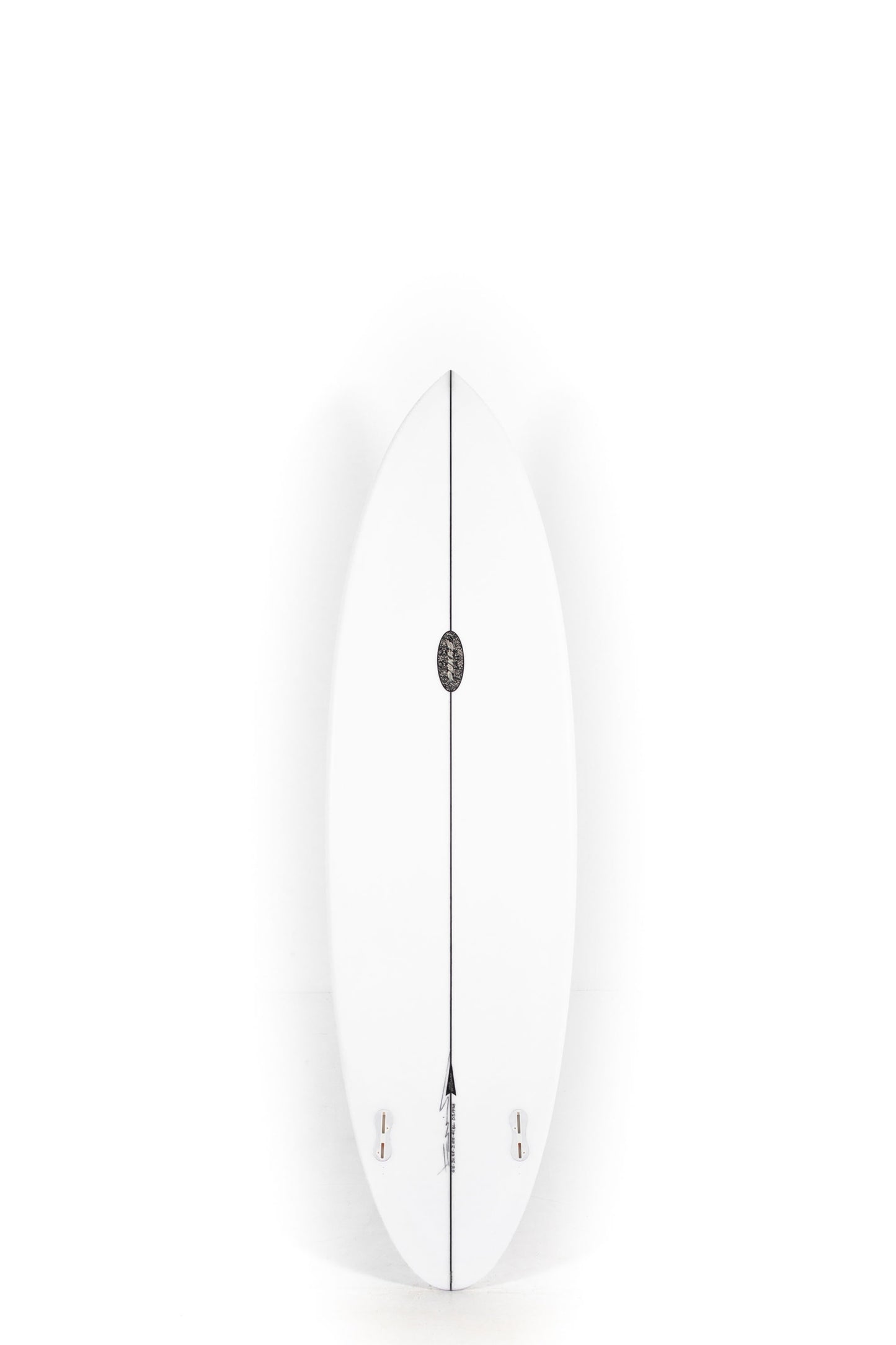 White Pukas Surfboard Magnetic size 6'6" at Pukas Surf Shop - 2