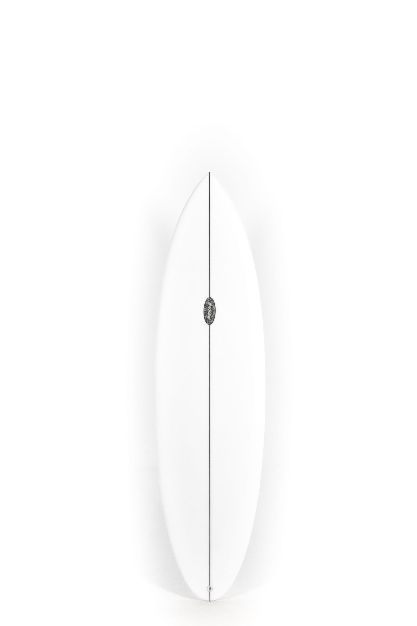 White Pukas Surfboard Magnetic size 6'8" at Pukas Surf Shop