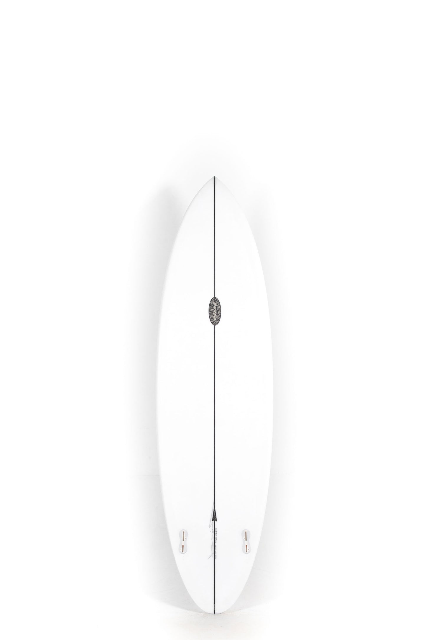 White Pukas Surfboard Magnetic size 6'8" at Pukas Surf Shop - 2