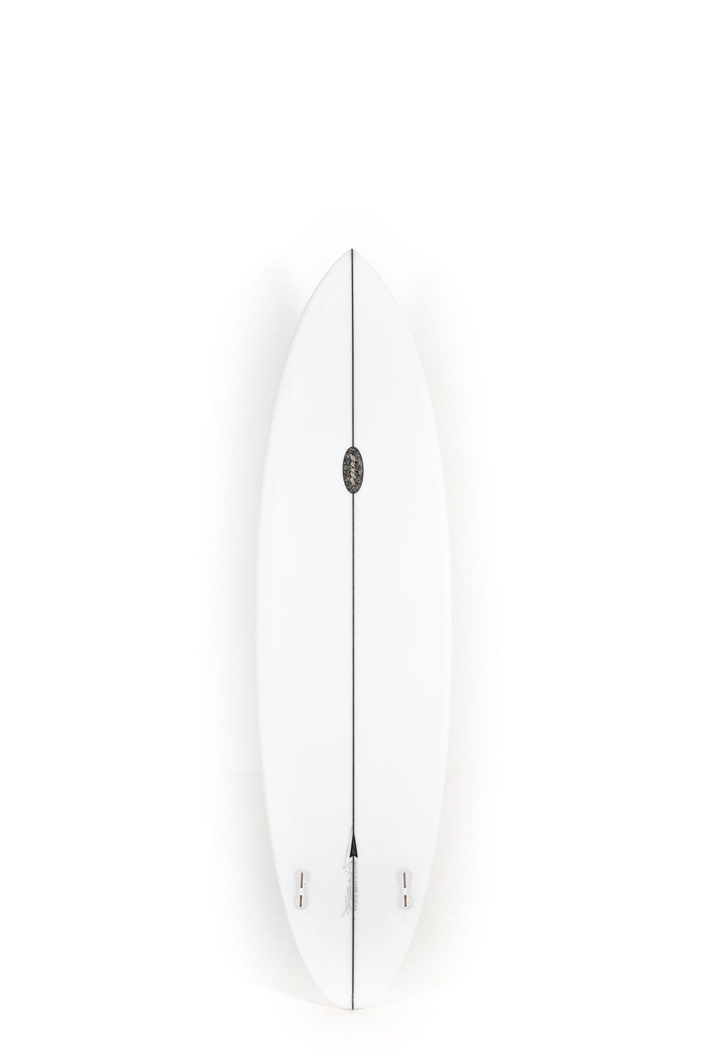 White Pukas Surfboard Magnetic size 7'0" at Pukas Surf Shop - 2