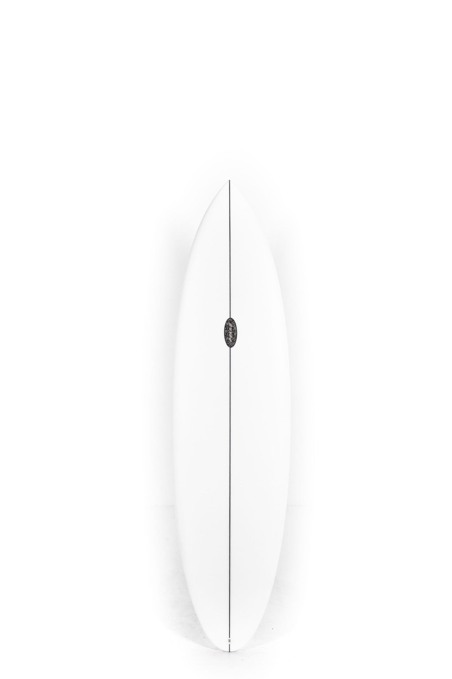 White Pukas Magnetic size 6'10" on a white background by Pukas Surf Shop