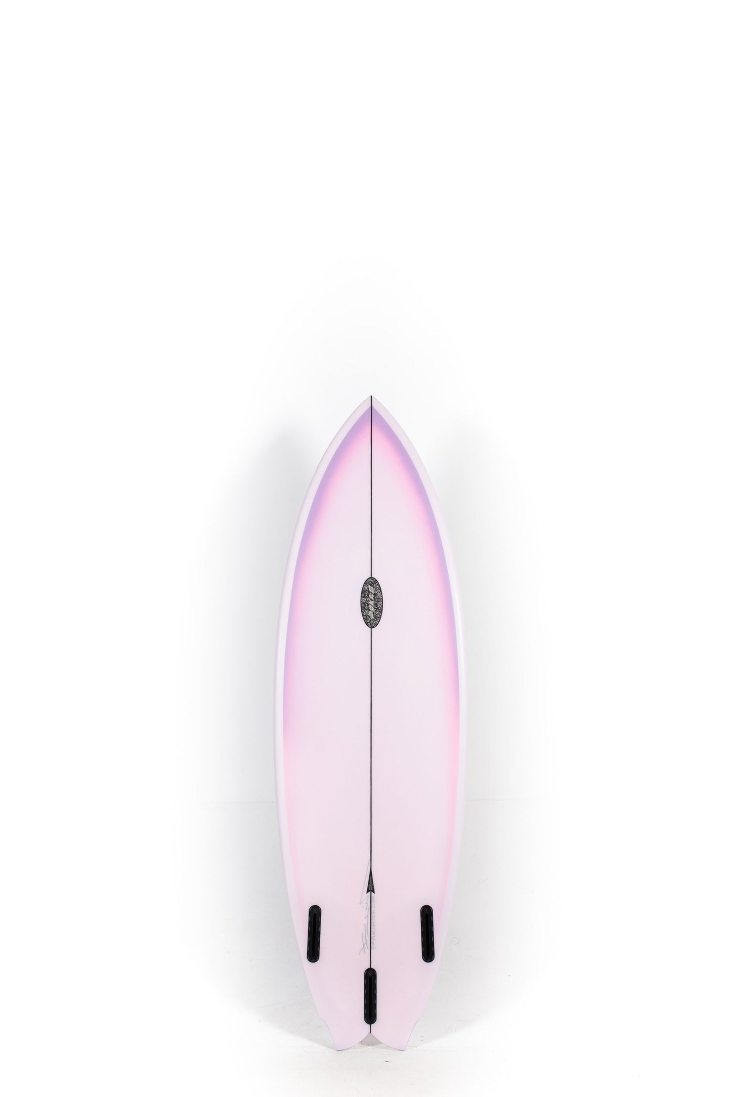 Pink Pukas Mustache Surfboard size 5'7" at Pukas Surf Shop - 2