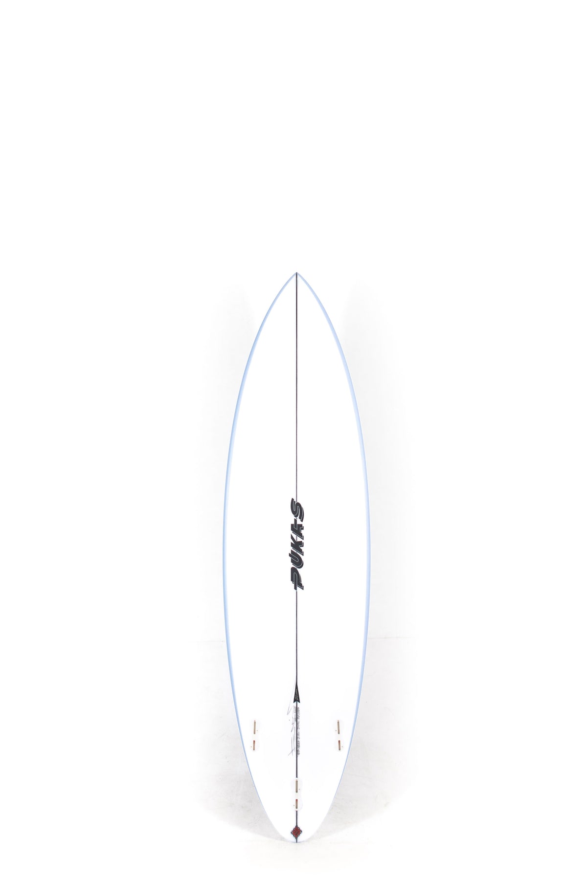Purple Pukas Surfboard Solid Mood size 6'2" on a white background by Pukas Surf Shop - 2
