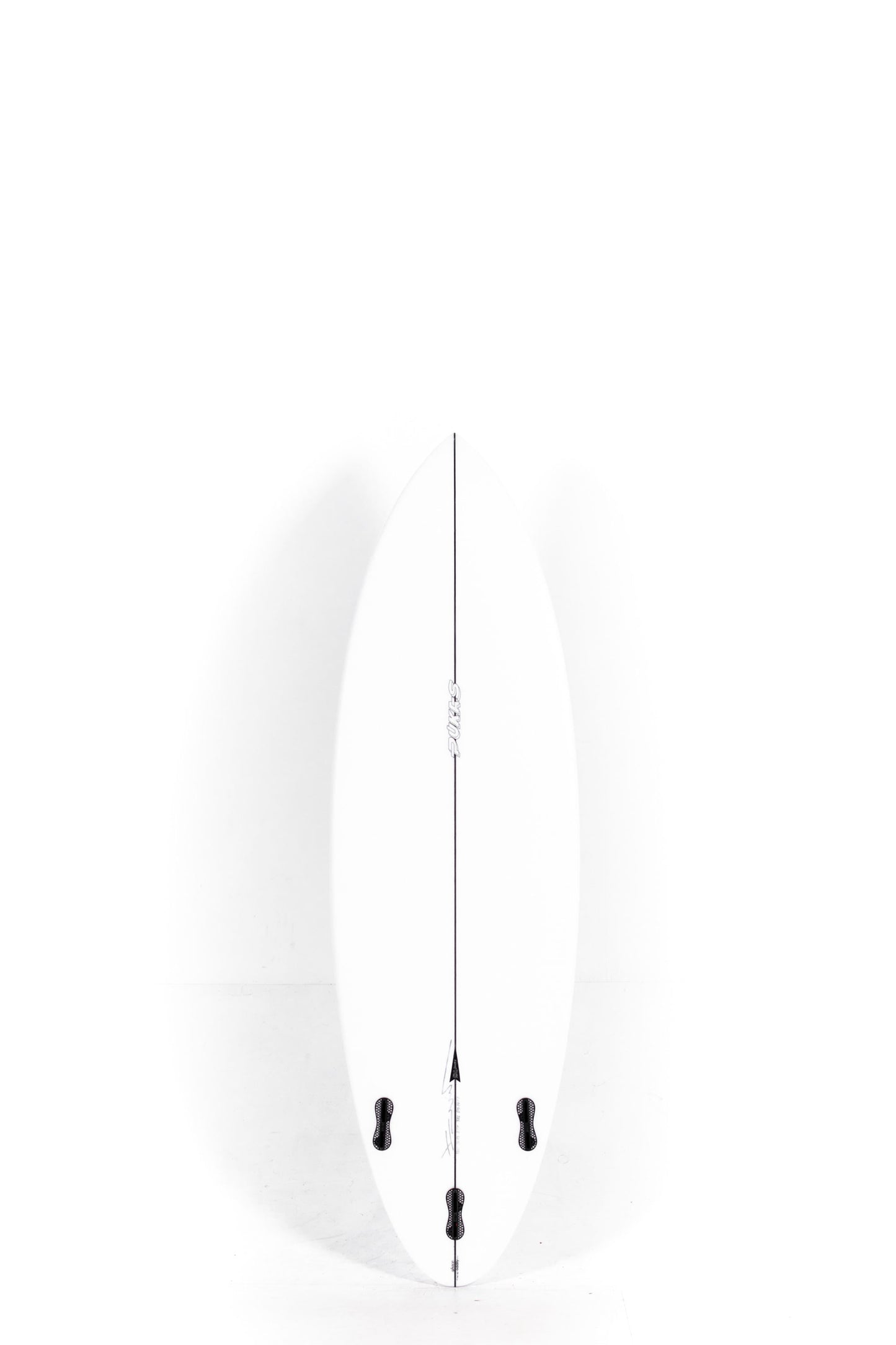 White Pukas Surfboard Space Oddity size 5'10" at Pukas Surf Shop - 2